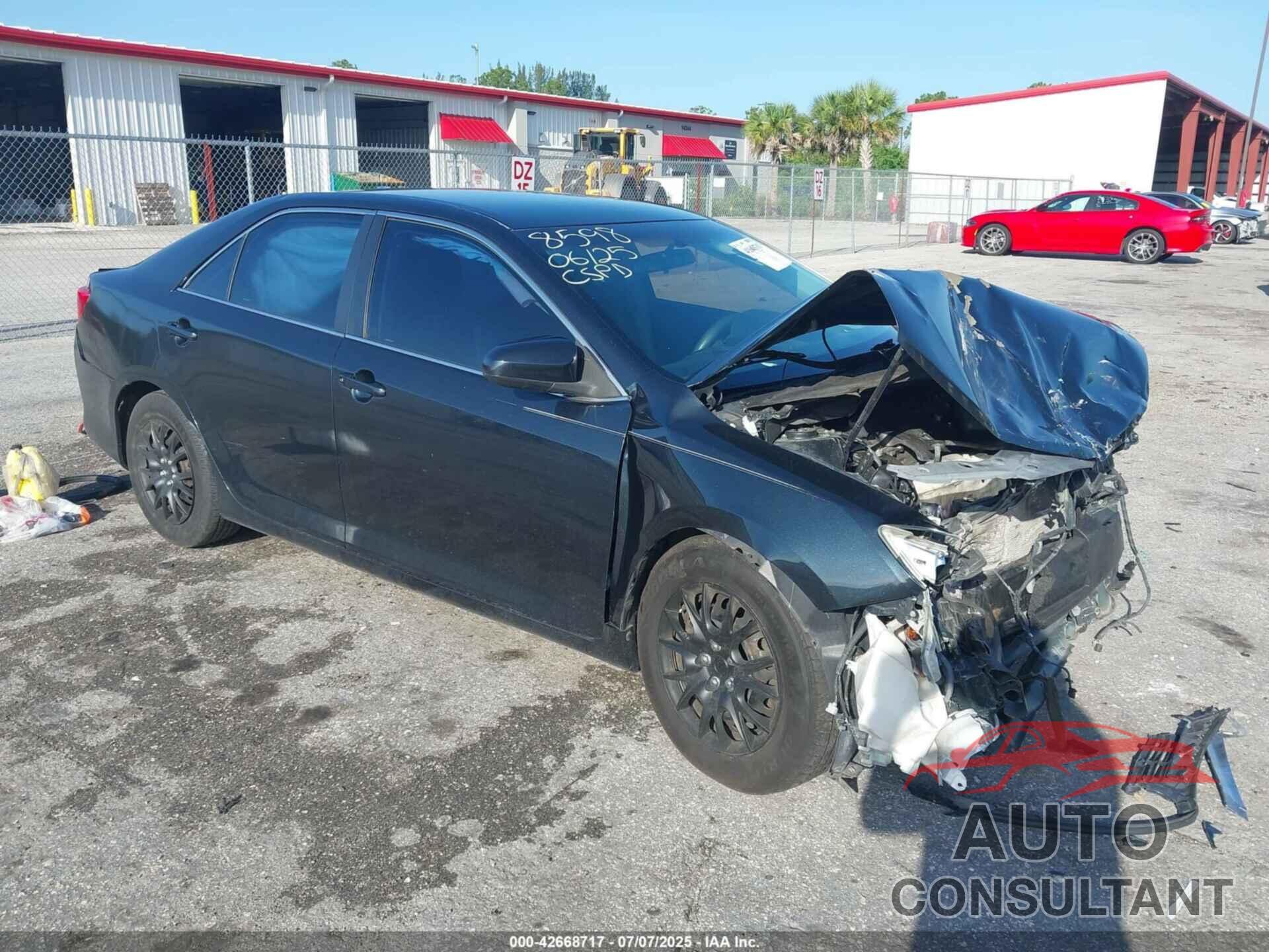 TOYOTA CAMRY 2012 - 4T1BF1FK9CU568598