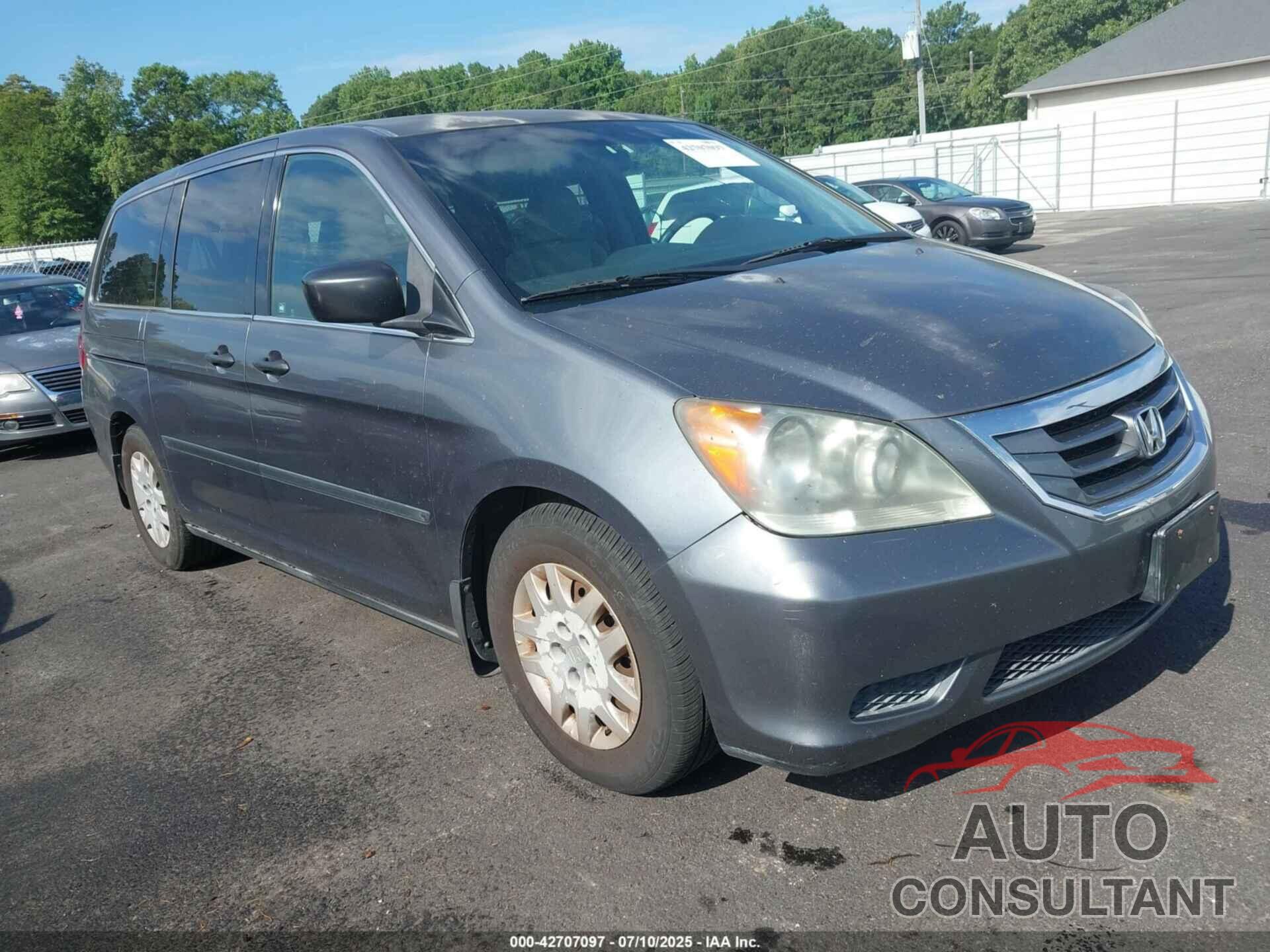 HONDA ODYSSEY 2010 - 5FNRL3H21AB026759