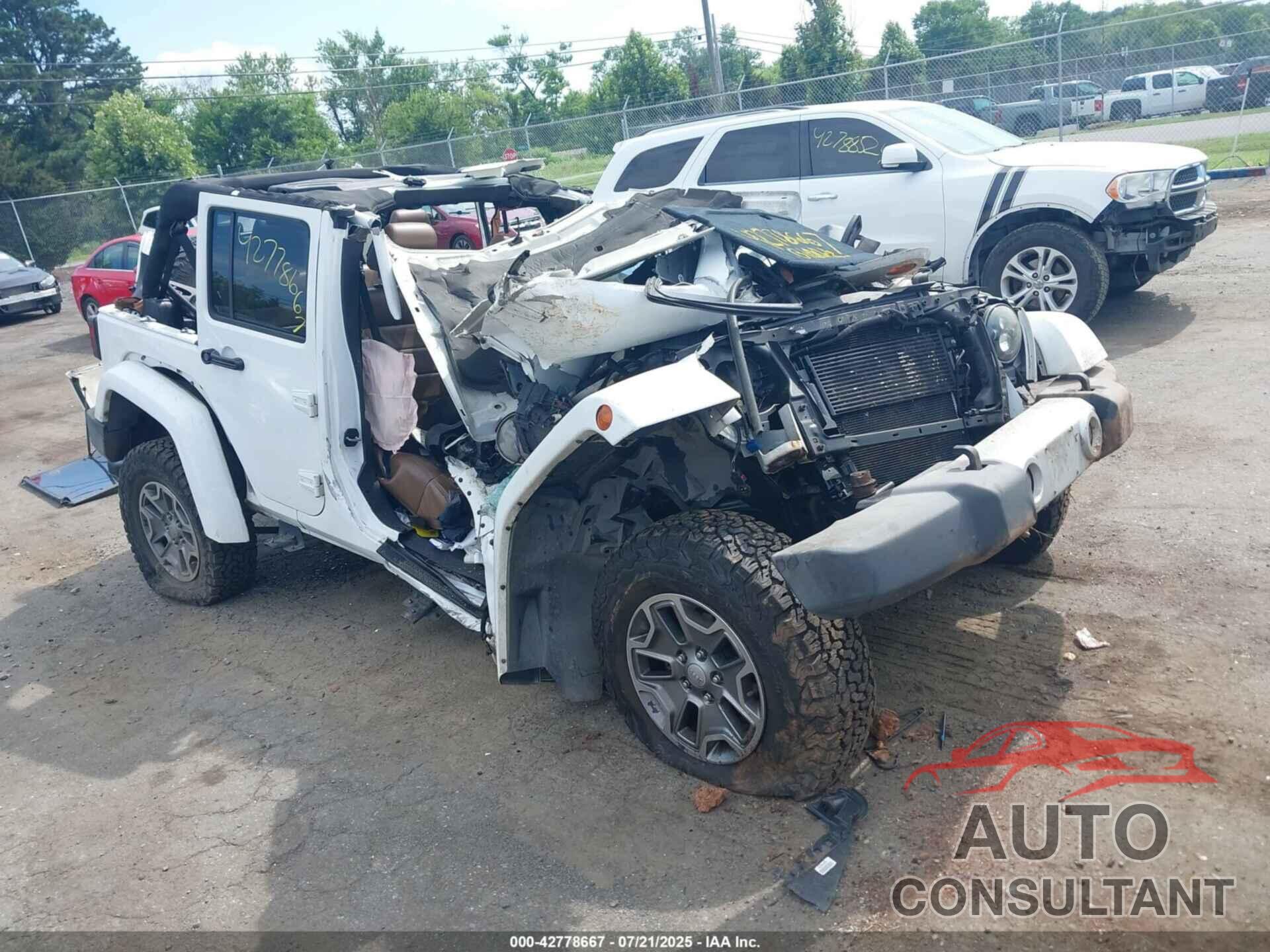 JEEP WRANGLER UNLIMITED 2012 - 1C4HJWEG1CL205449