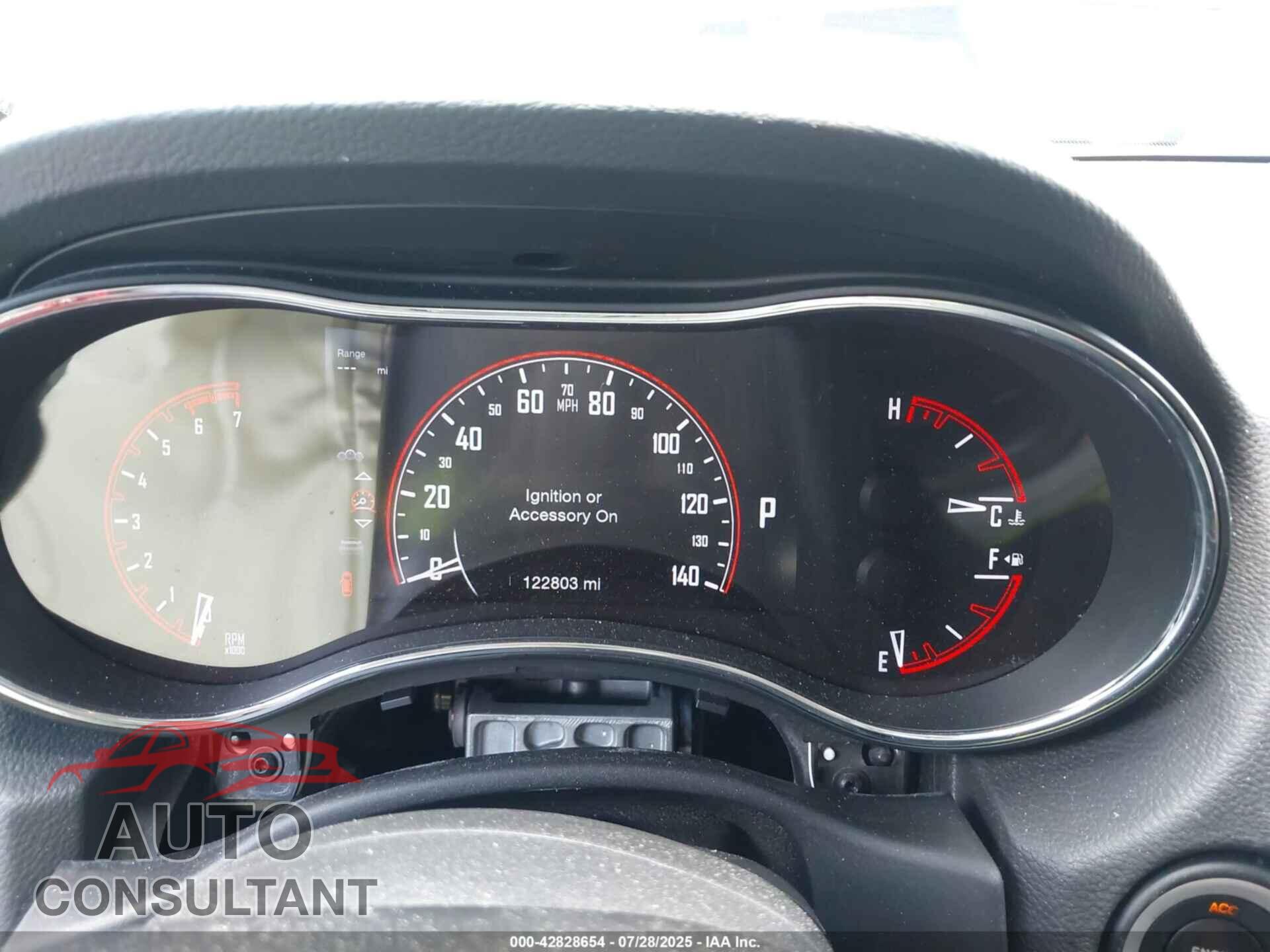DODGE DURANGO 2017 - 1C4SDJET3HC907826