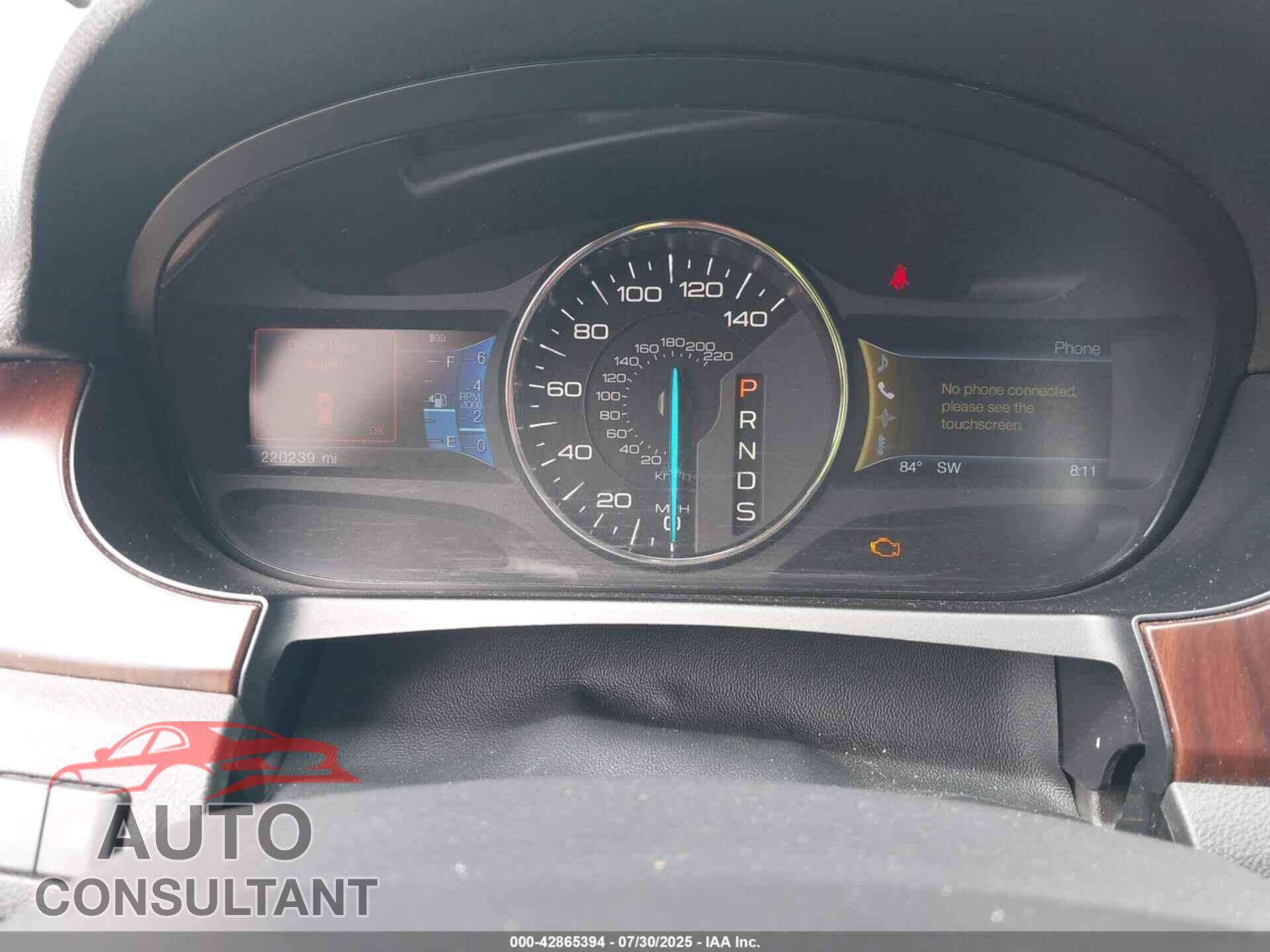 FORD EDGE 2013 - 2FMDK3KC0DBA10080