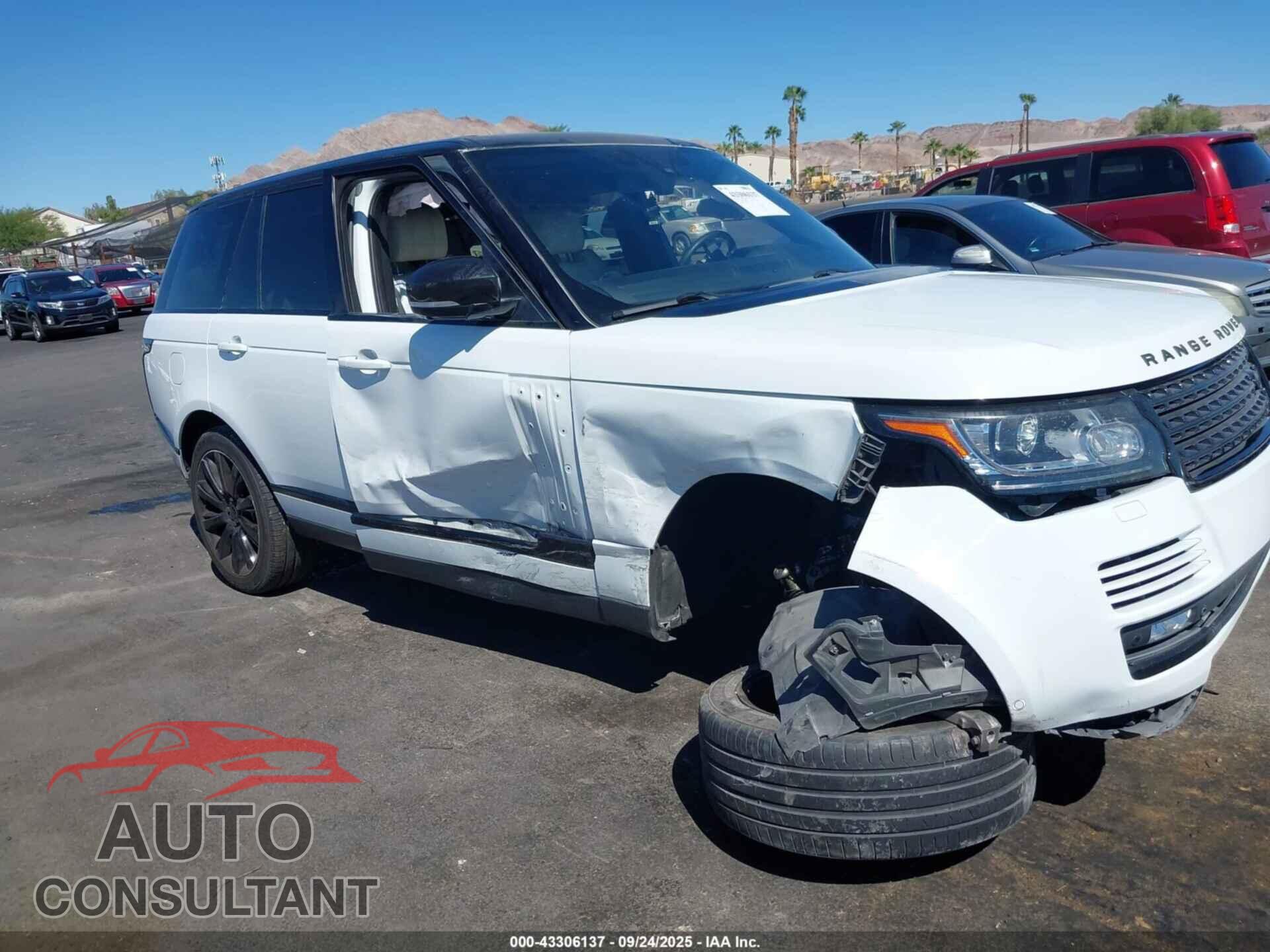 LAND ROVER RANGE ROVER 2013 - SALGS2EF0DA104627
