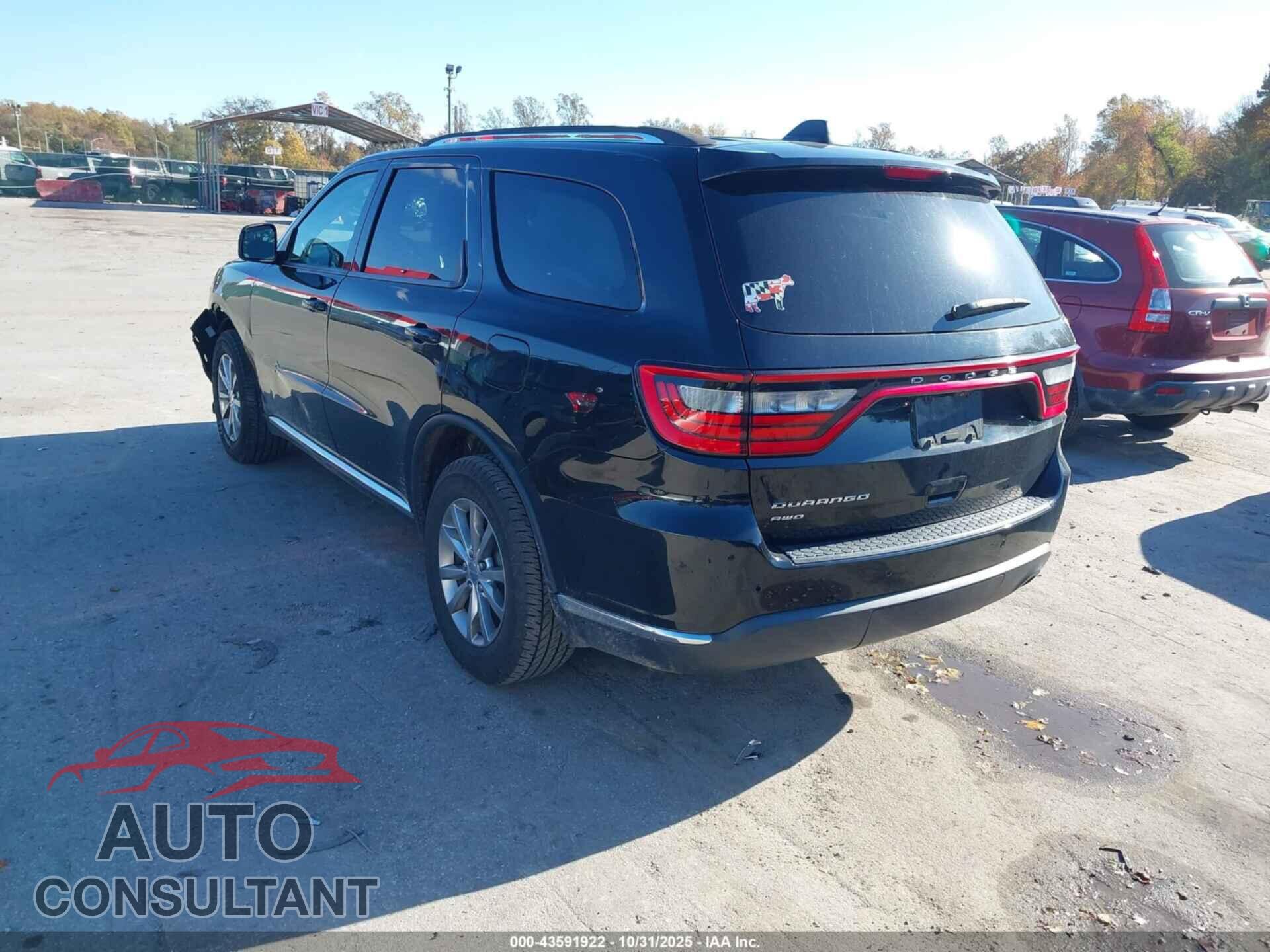 DODGE DURANGO 2017 - 1C4RDJAG4HC679360