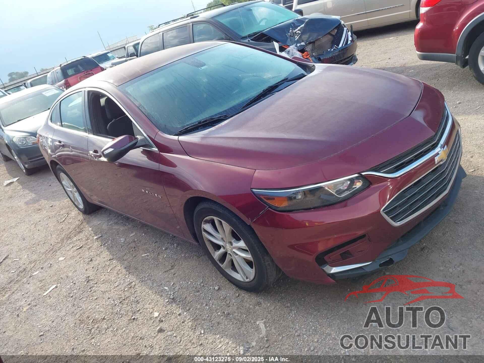CHEVROLET MALIBU 2016 - 1G1ZE5ST3GF200965