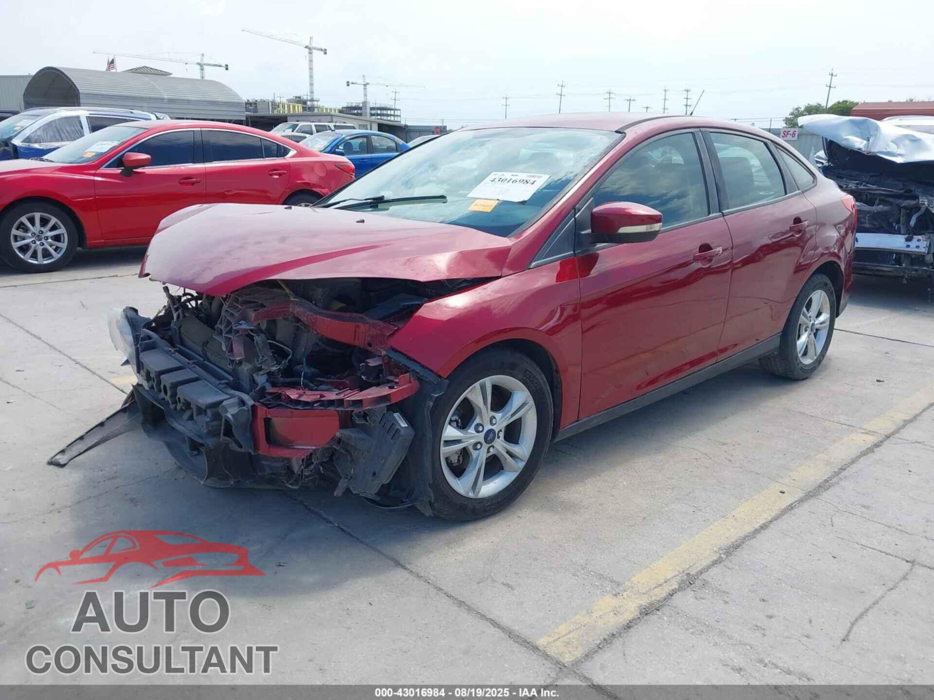 FORD FOCUS 2013 - 1FADP3F23DL381280