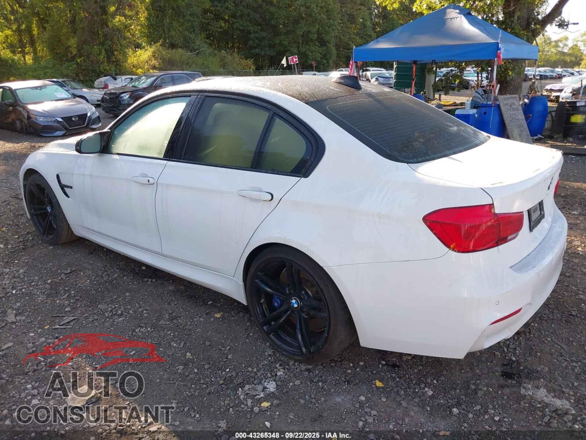 BMW M3 2017 - WBS8M9C38H5G85599