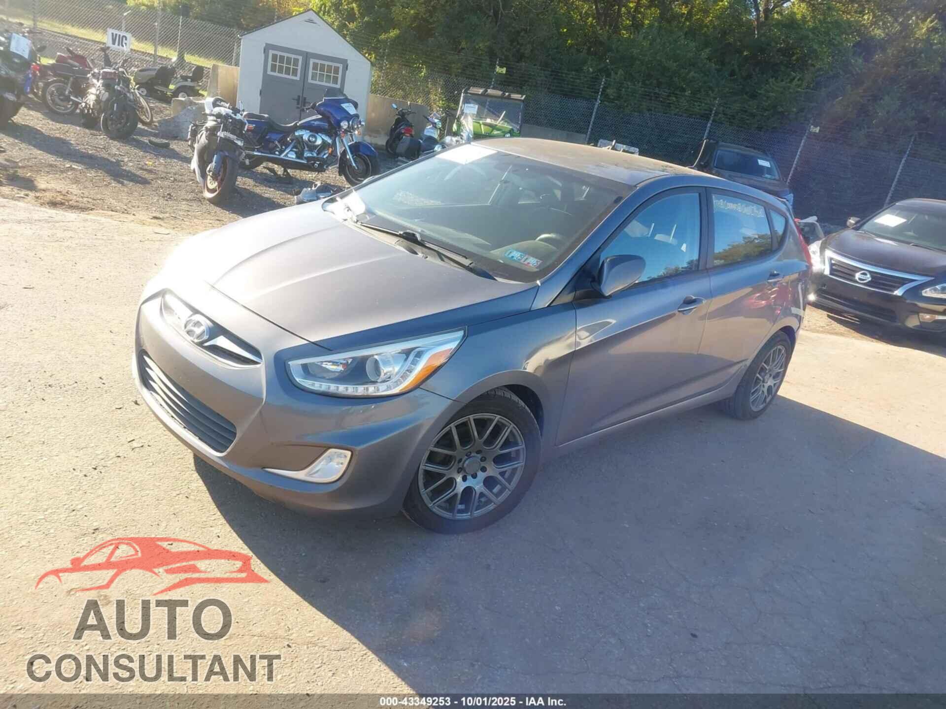 HYUNDAI ACCENT 2014 - KMHCU5AE3EU148146