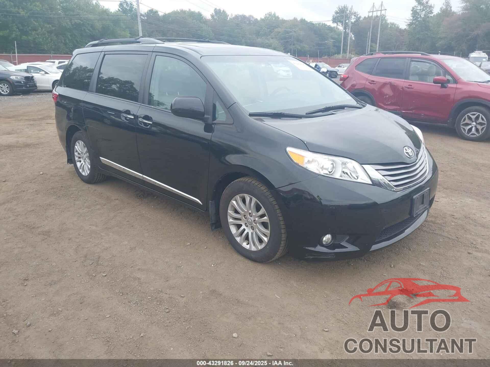 TOYOTA SIENNA 2017 - 5TDYZ3DC3HS771320