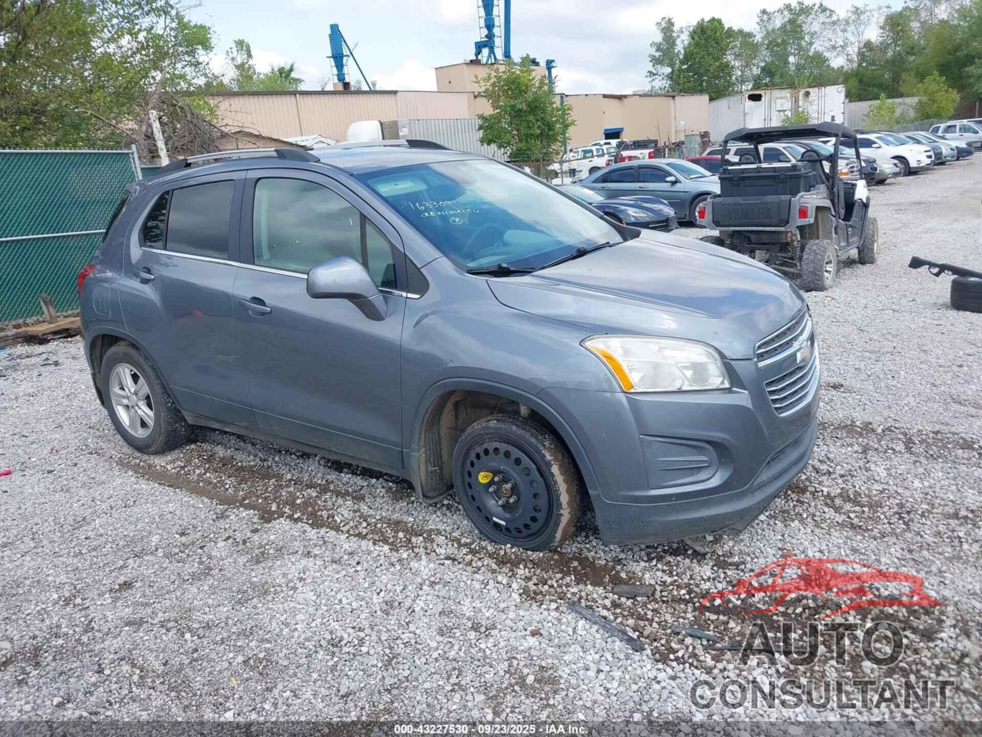 CHEVROLET TRAX 2015 - KL7CJLSB3FB163309