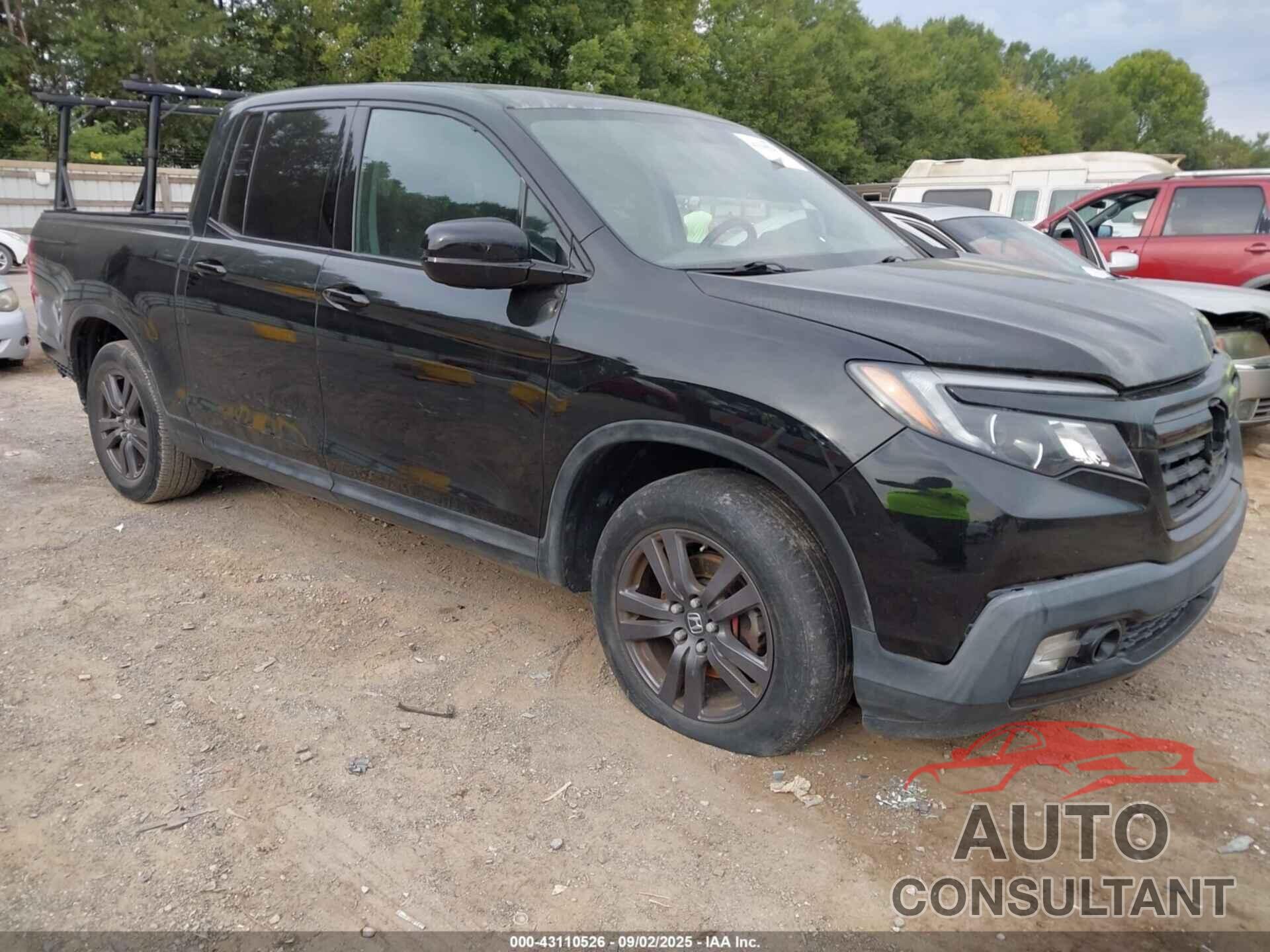 HONDA RIDGELINE 2017 - 5FPYK2F11HB003681
