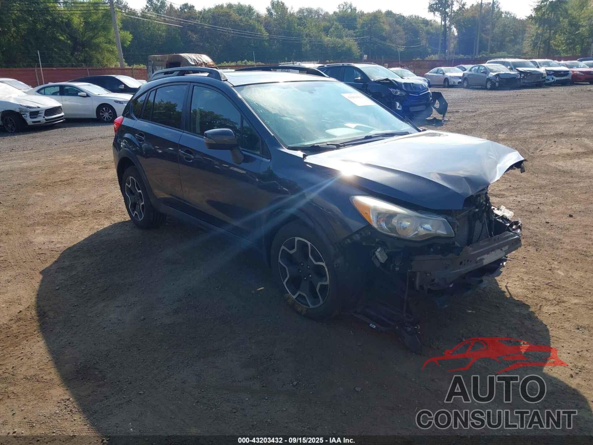 SUBARU XV CROSSTREK 2015 - JF2GPASC4F8268598