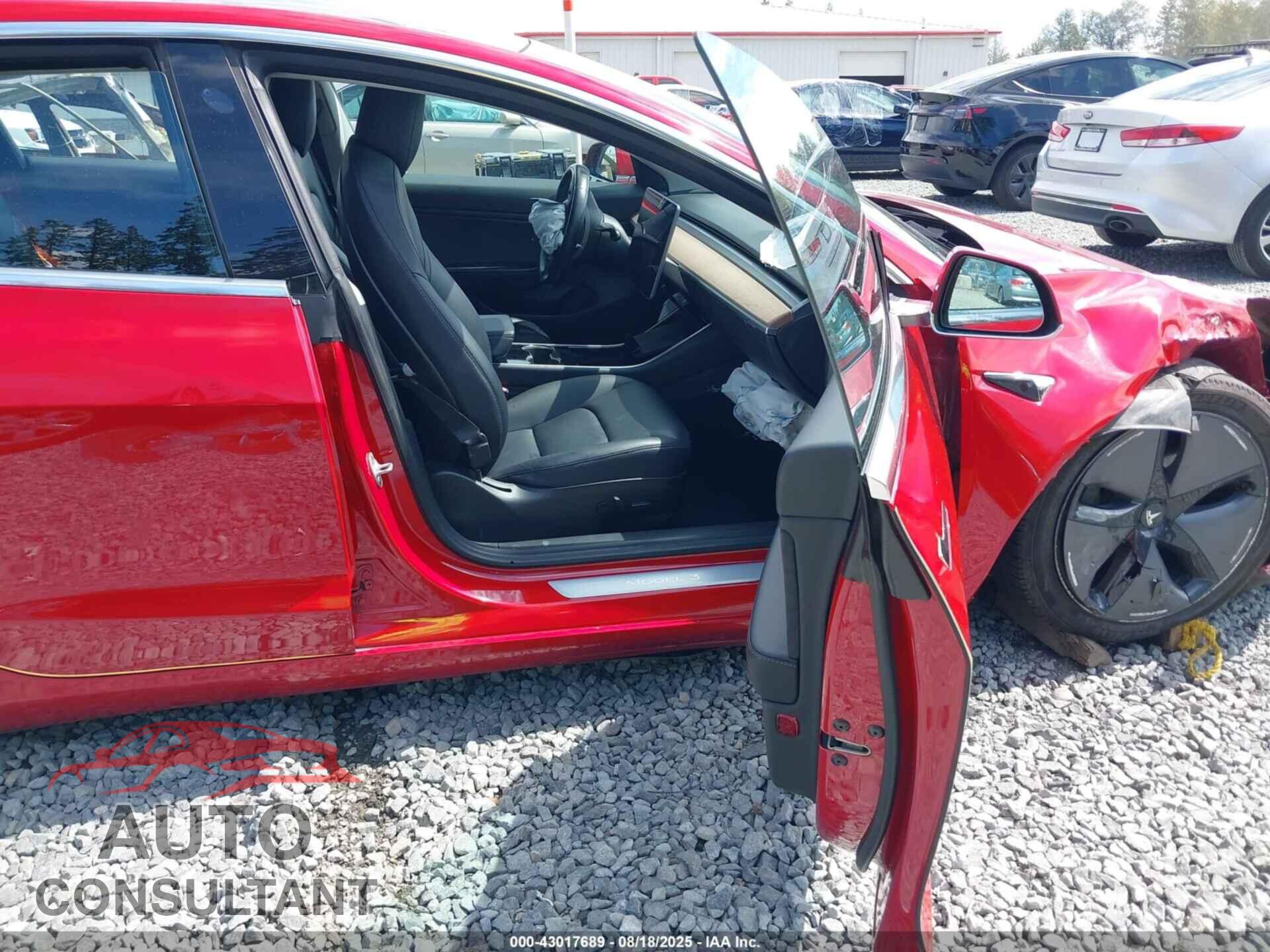 TESLA MODEL 3 2018 - 5YJ3E1EA0JF062703