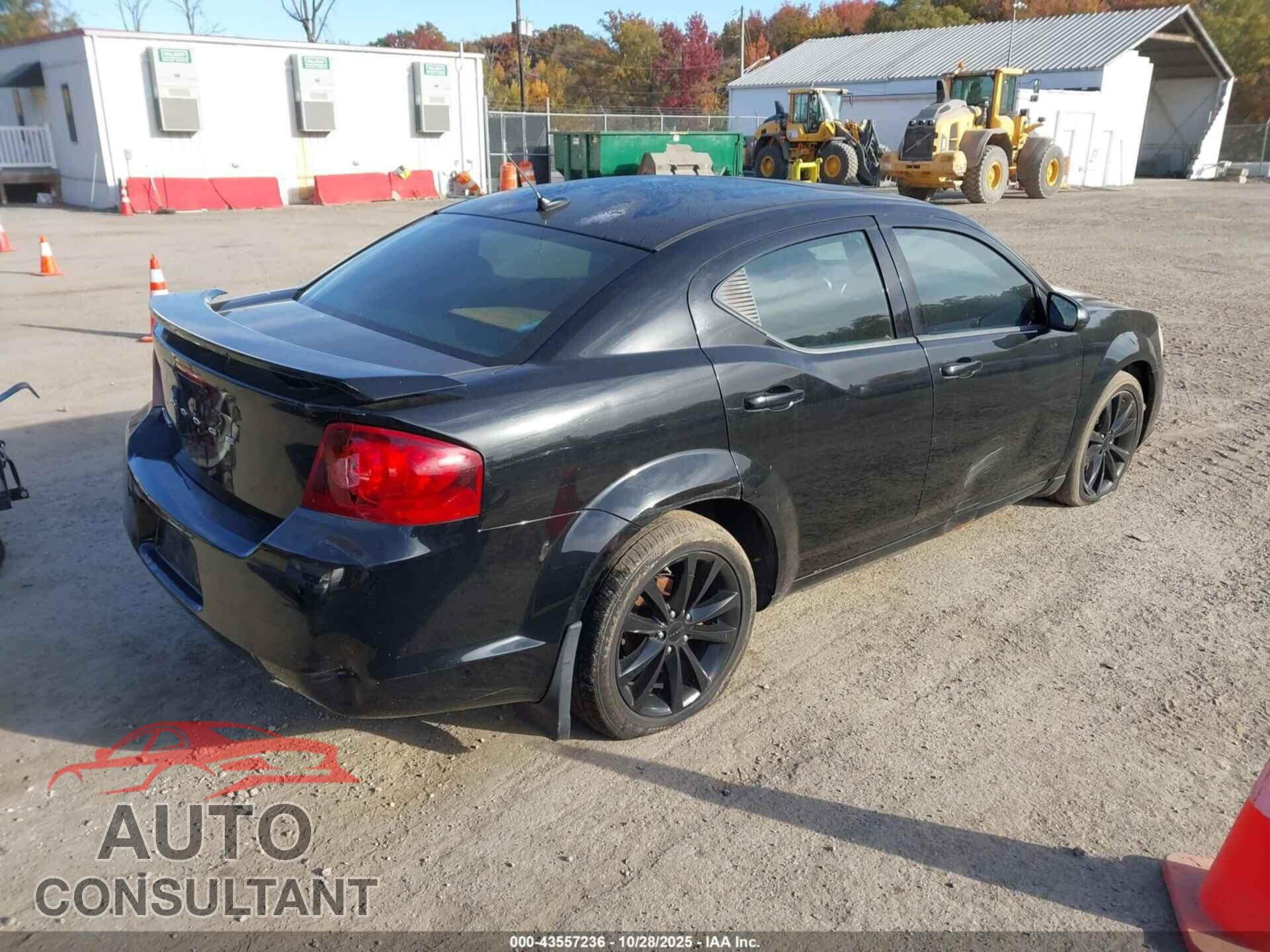 DODGE AVENGER 2013 - 1C3CDZCG3DN746700