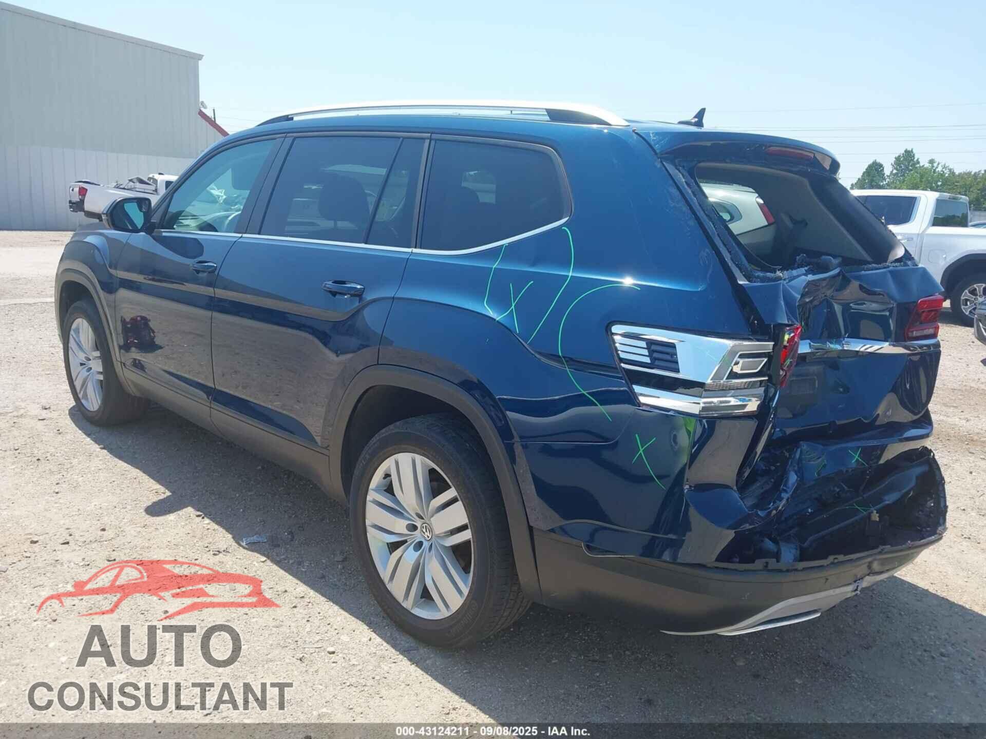 VOLKSWAGEN ATLAS 2019 - 1V2WP2CA5KC588564