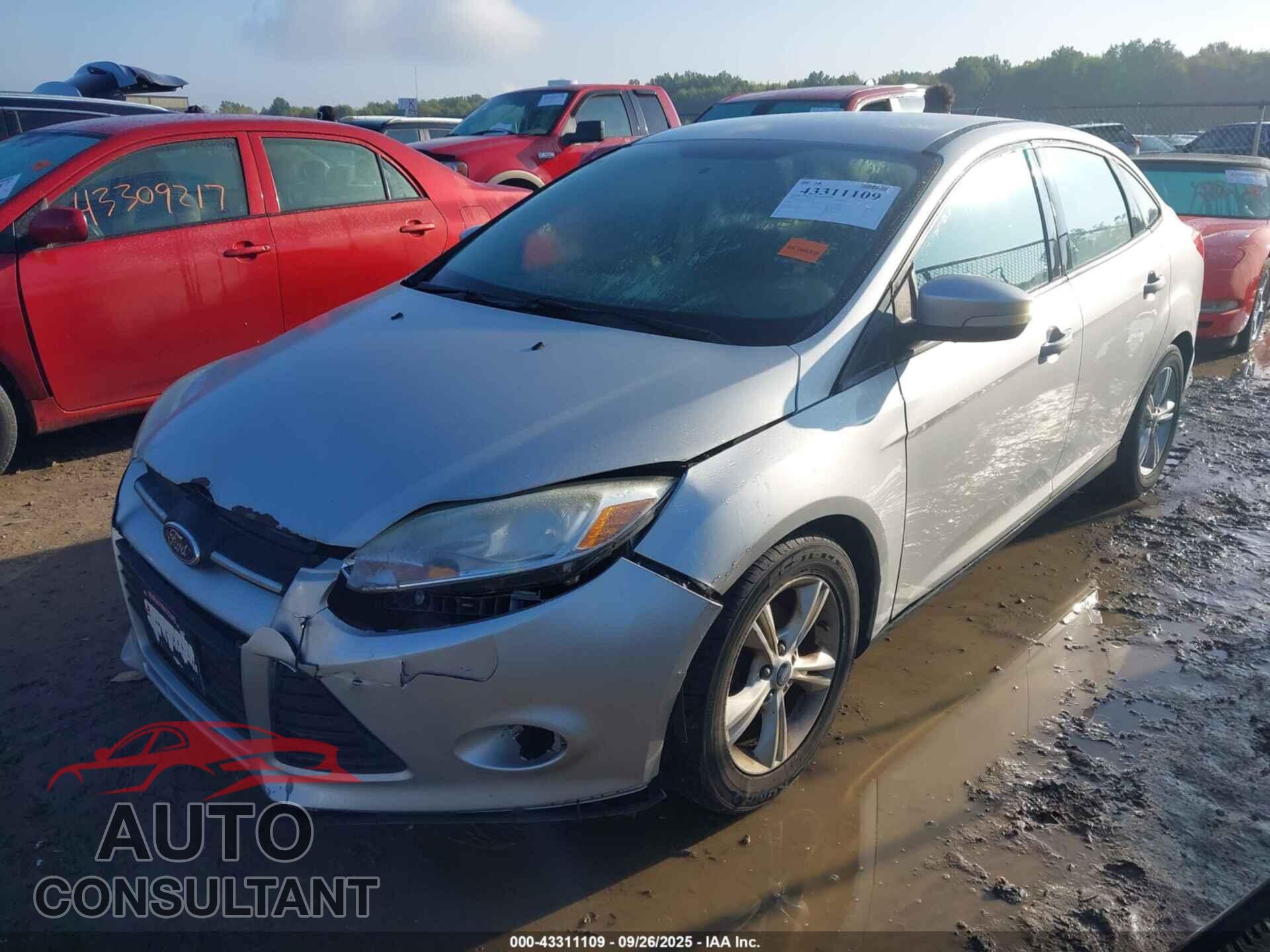 FORD FOCUS 2014 - 1FADP3F27EL437965