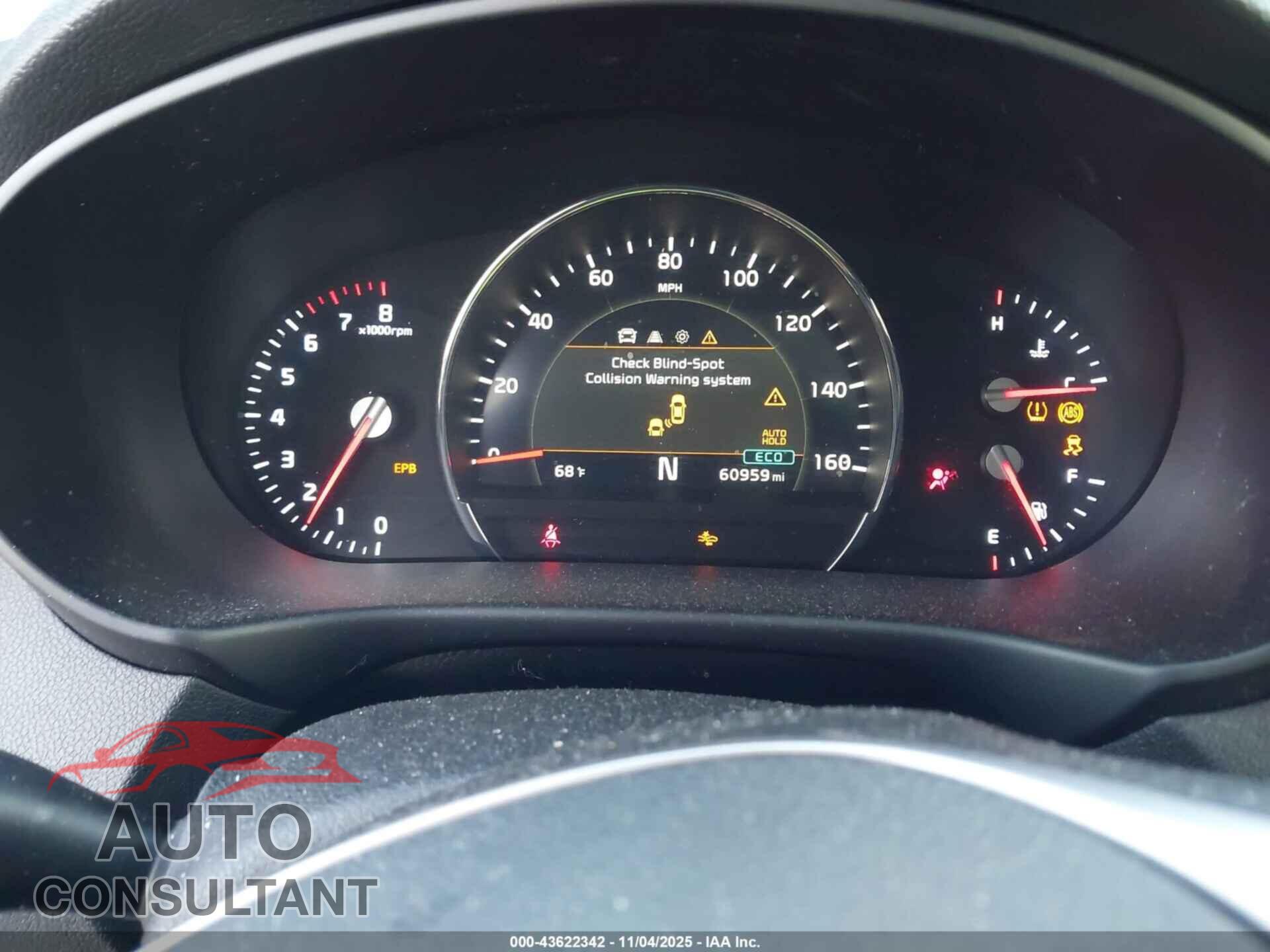 KIA SORENTO 2020 - 5XYPH4A59LG677510