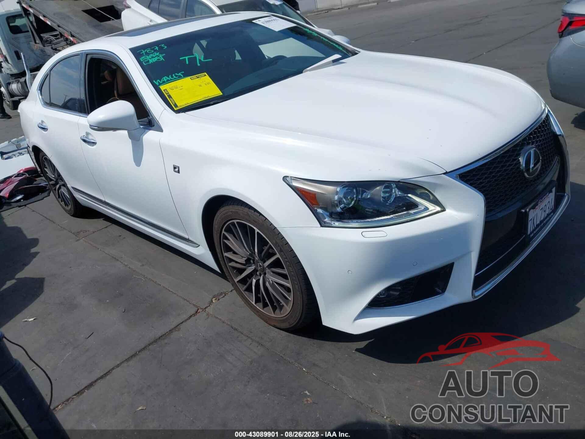 LEXUS LS 460 2016 - JTHBL5EF2G5142629