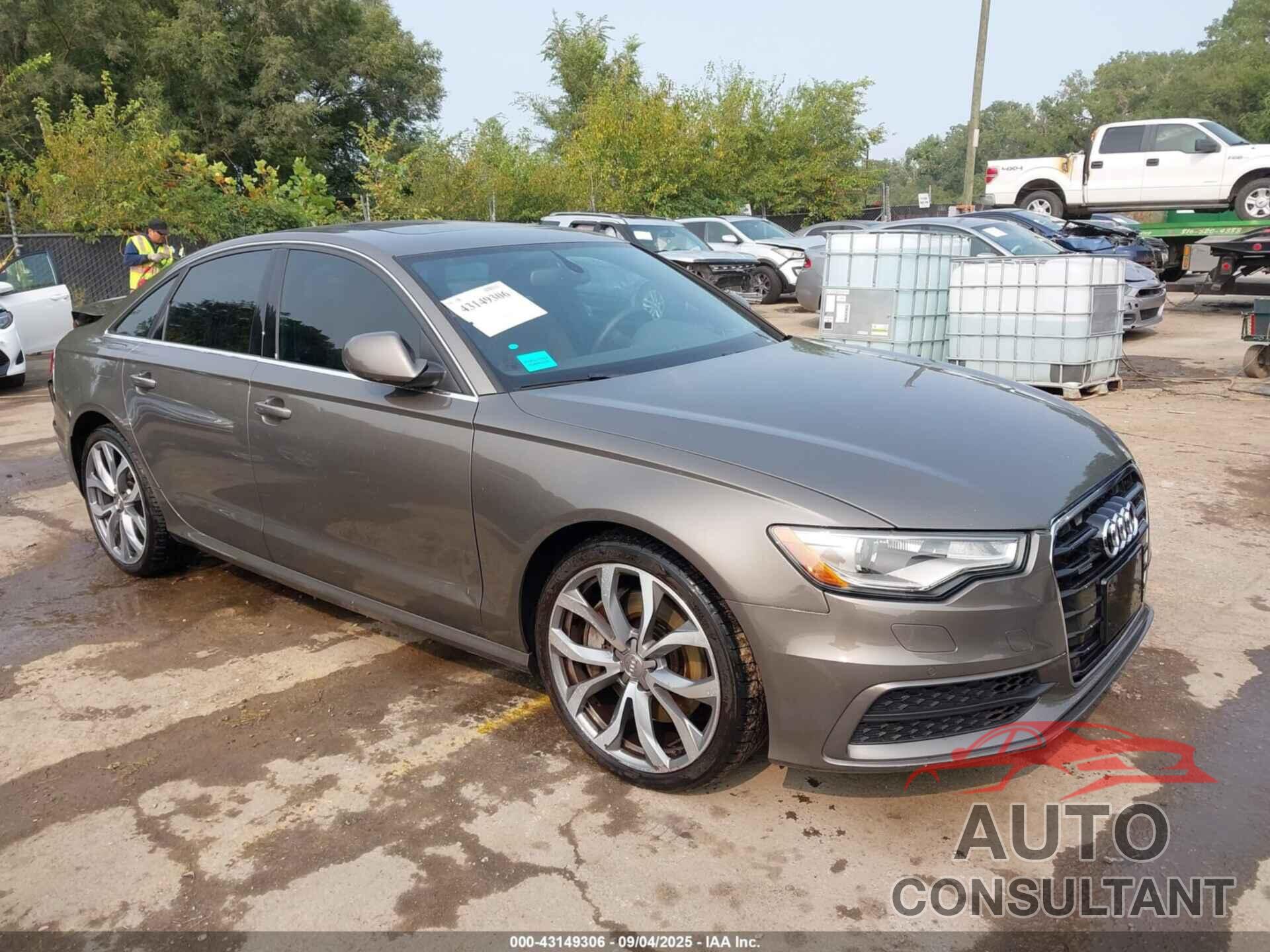 AUDI A6 2013 - WAUHGAFC0DN135510