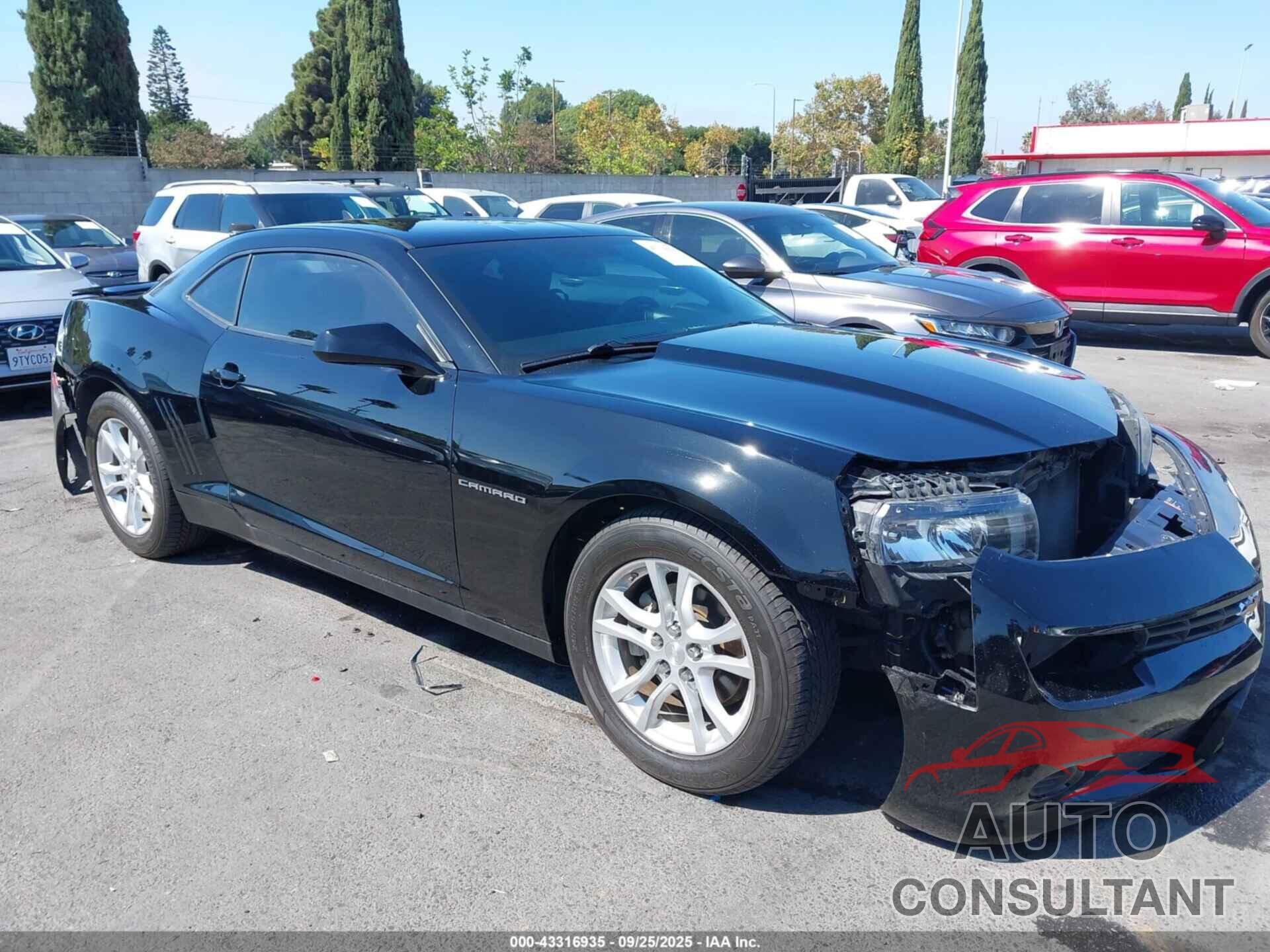 CHEVROLET CAMARO 2014 - 2G1FA1E32E9150245