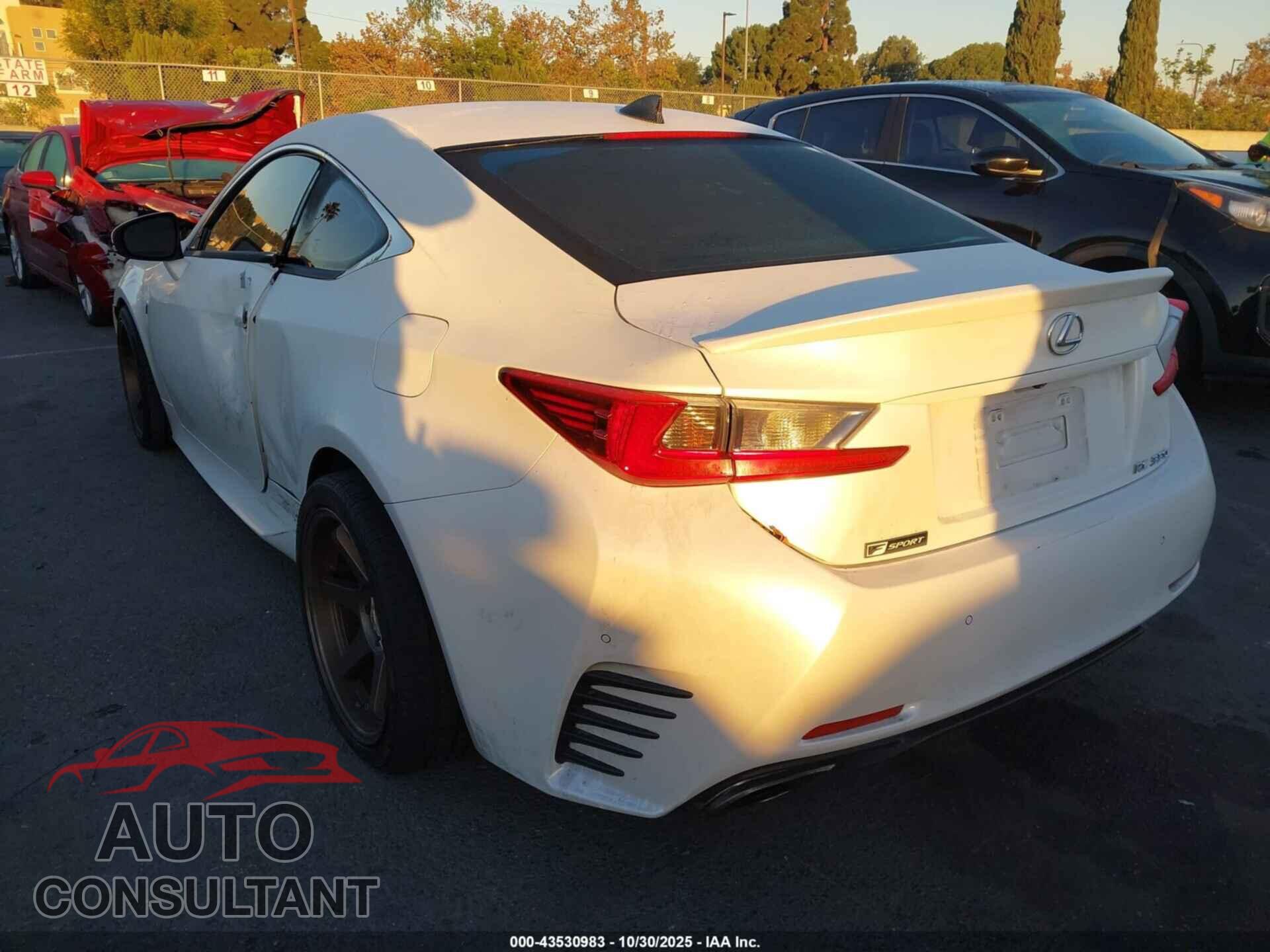 LEXUS RC 350 2015 - JTHHE5BC4F5000893