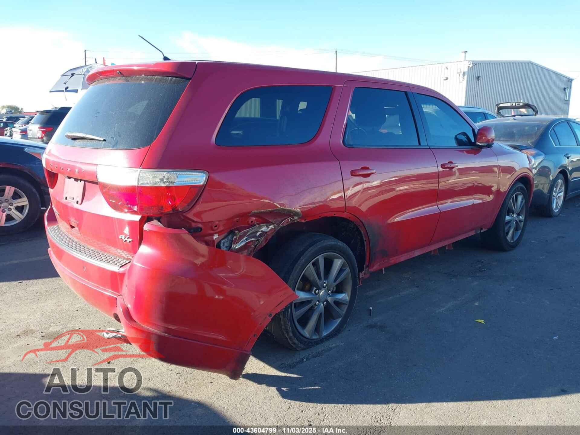 DODGE DURANGO 2013 - 1C4SDHCT9DC682687