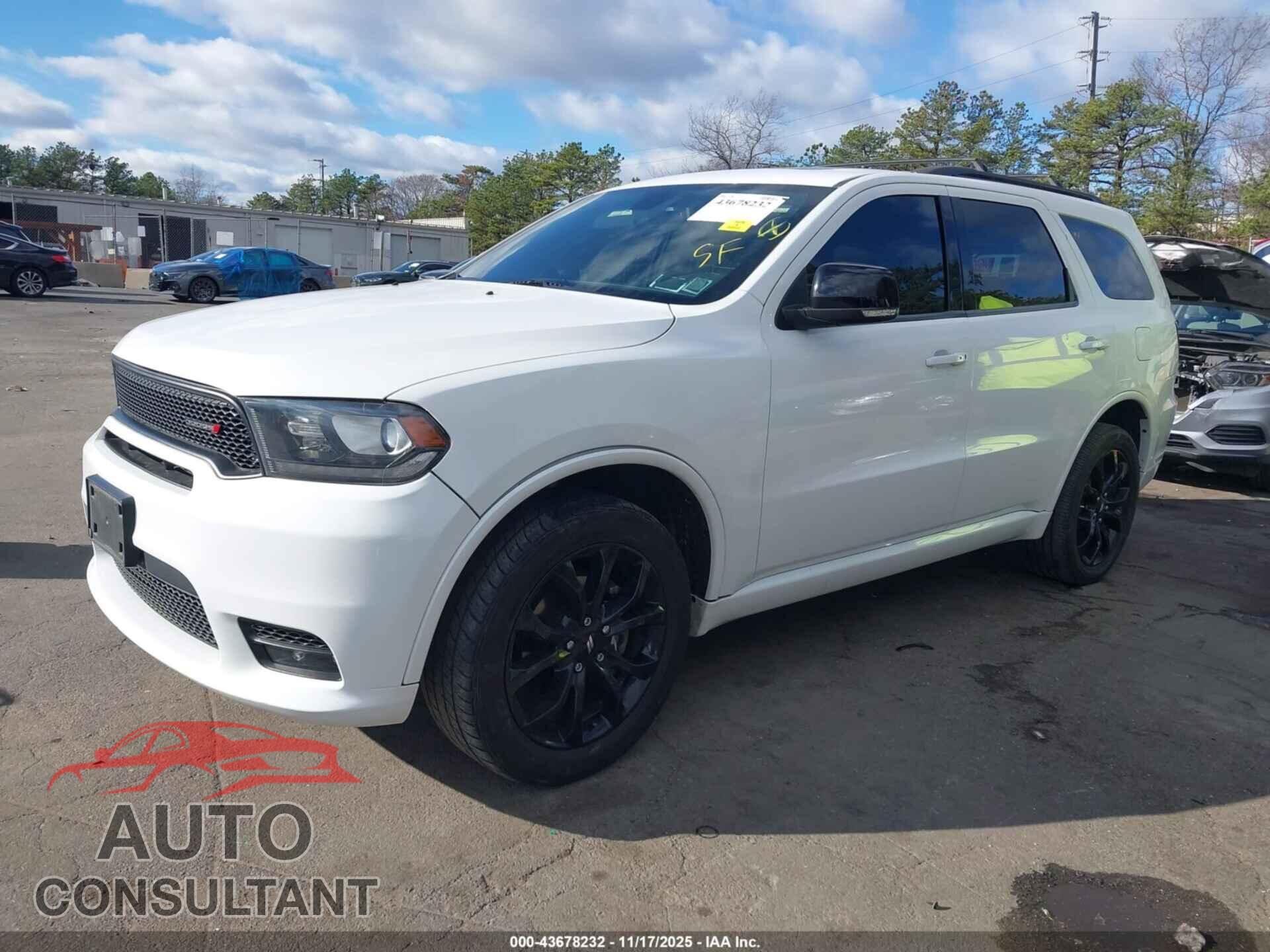 DODGE DURANGO 2020 - 1C4RDJDG6LC249222