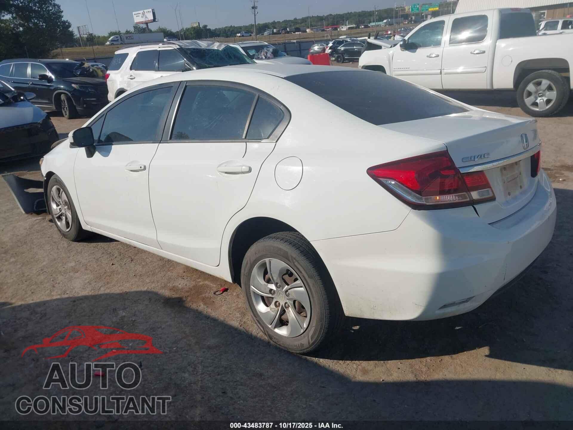 HONDA CIVIC 2014 - 19XFB2F5XEE024758