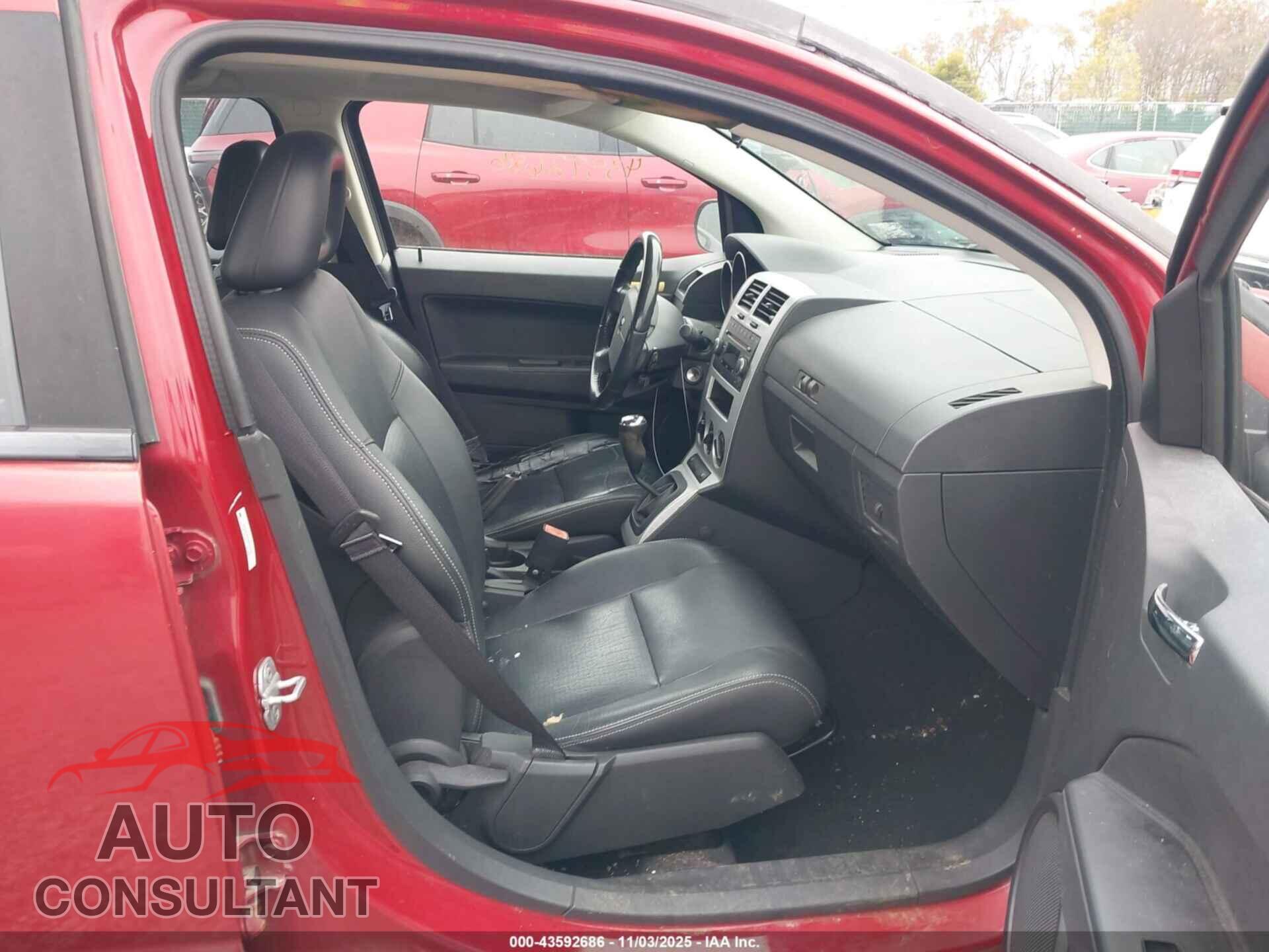 DODGE CALIBER 2009 - 1B3HB78B29D112351