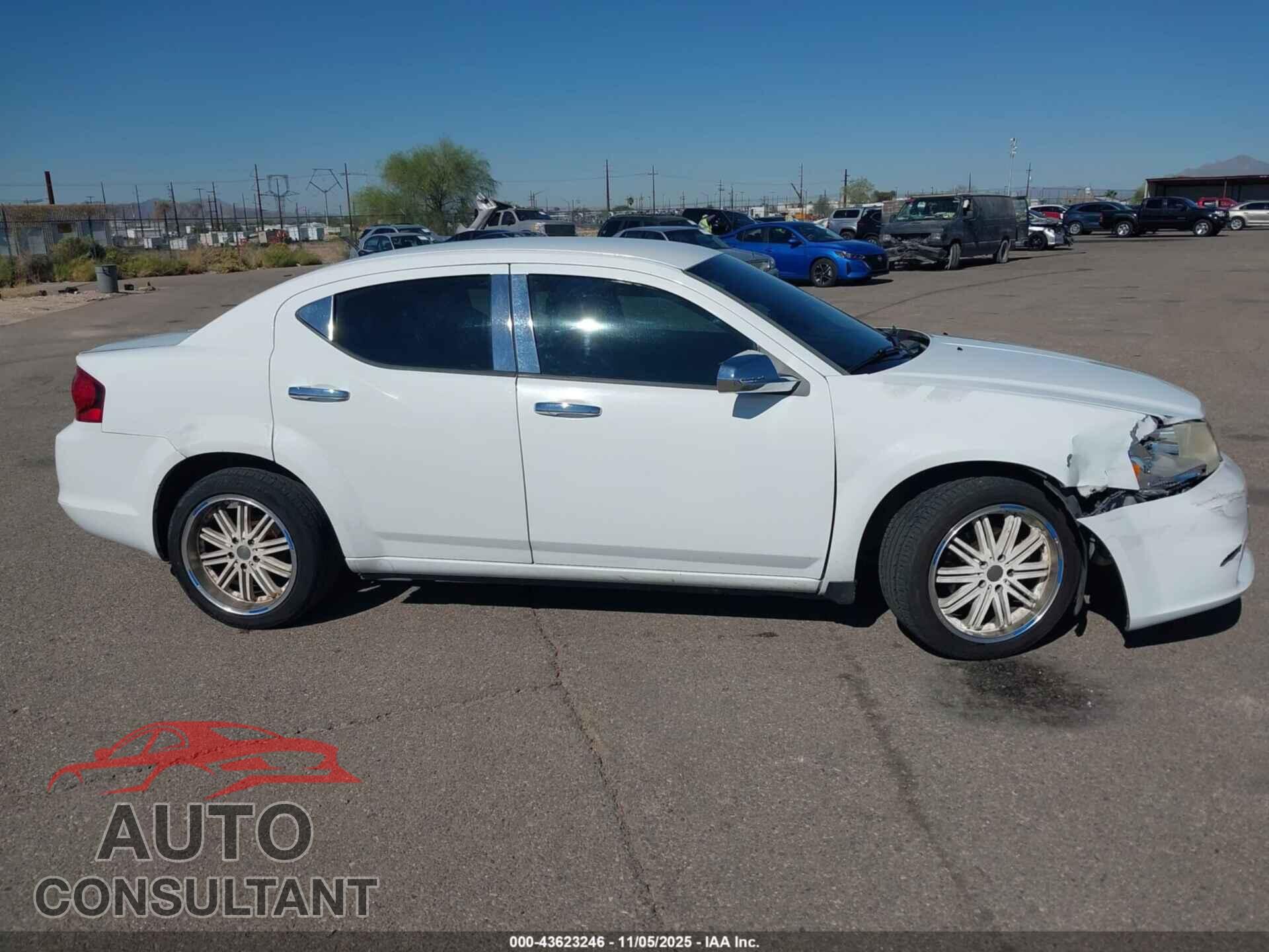 DODGE AVENGER 2011 - 1B3BD4FB5BN616751