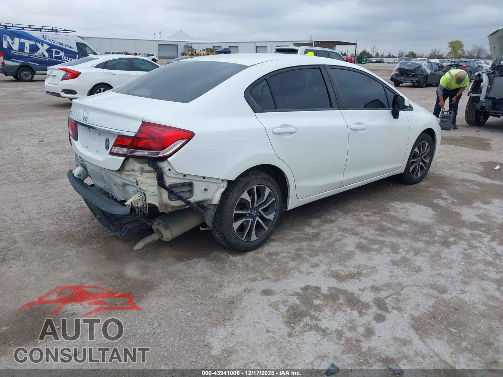 HONDA CIVIC 2013 - 19XFB2F93DE072801