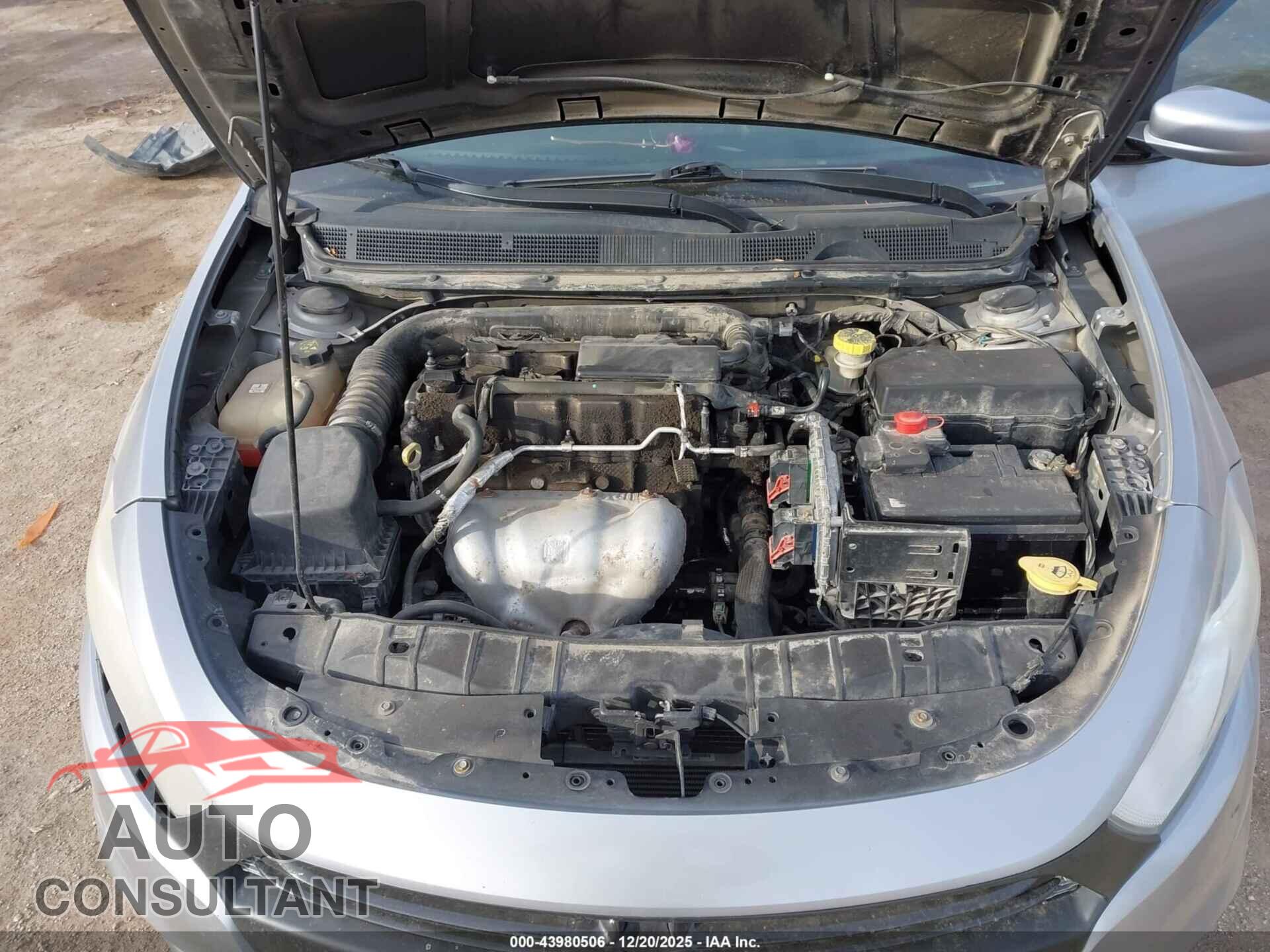 DODGE DART 2015 - 1C3CDFBB0FD336580