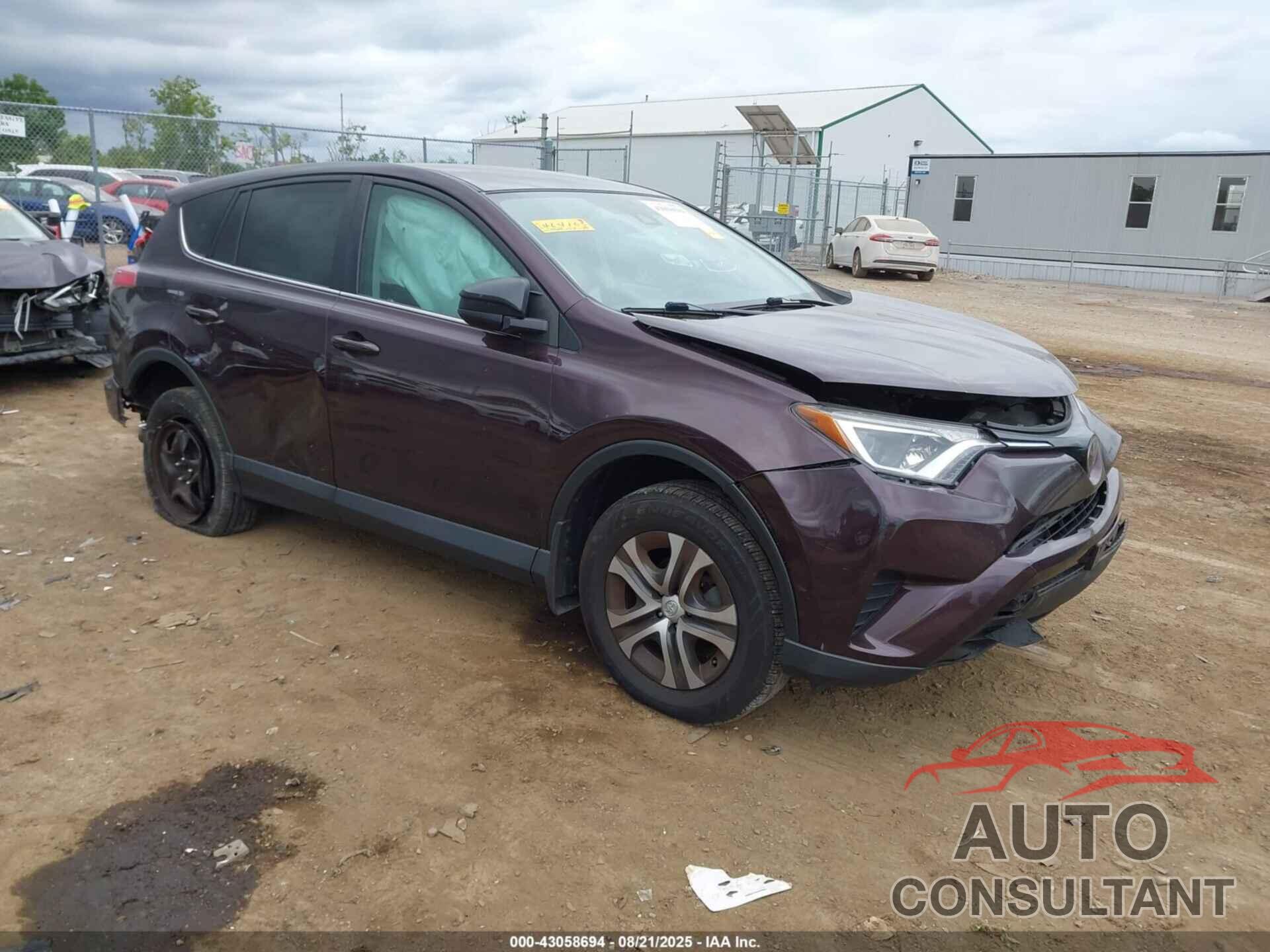 TOYOTA RAV4 2018 - 2T3ZFREV3JW464105