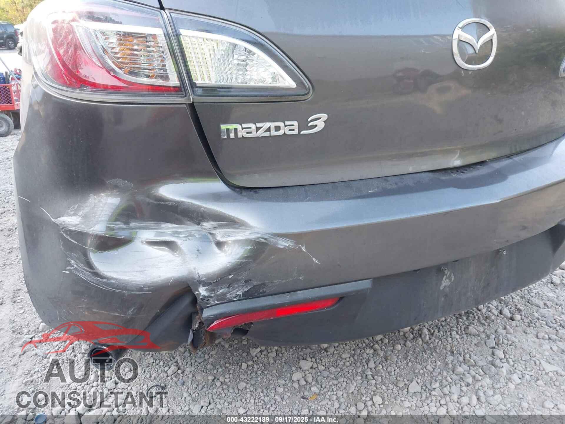 MAZDA MAZDA3 2010 - JM1BL1SG7A1148867