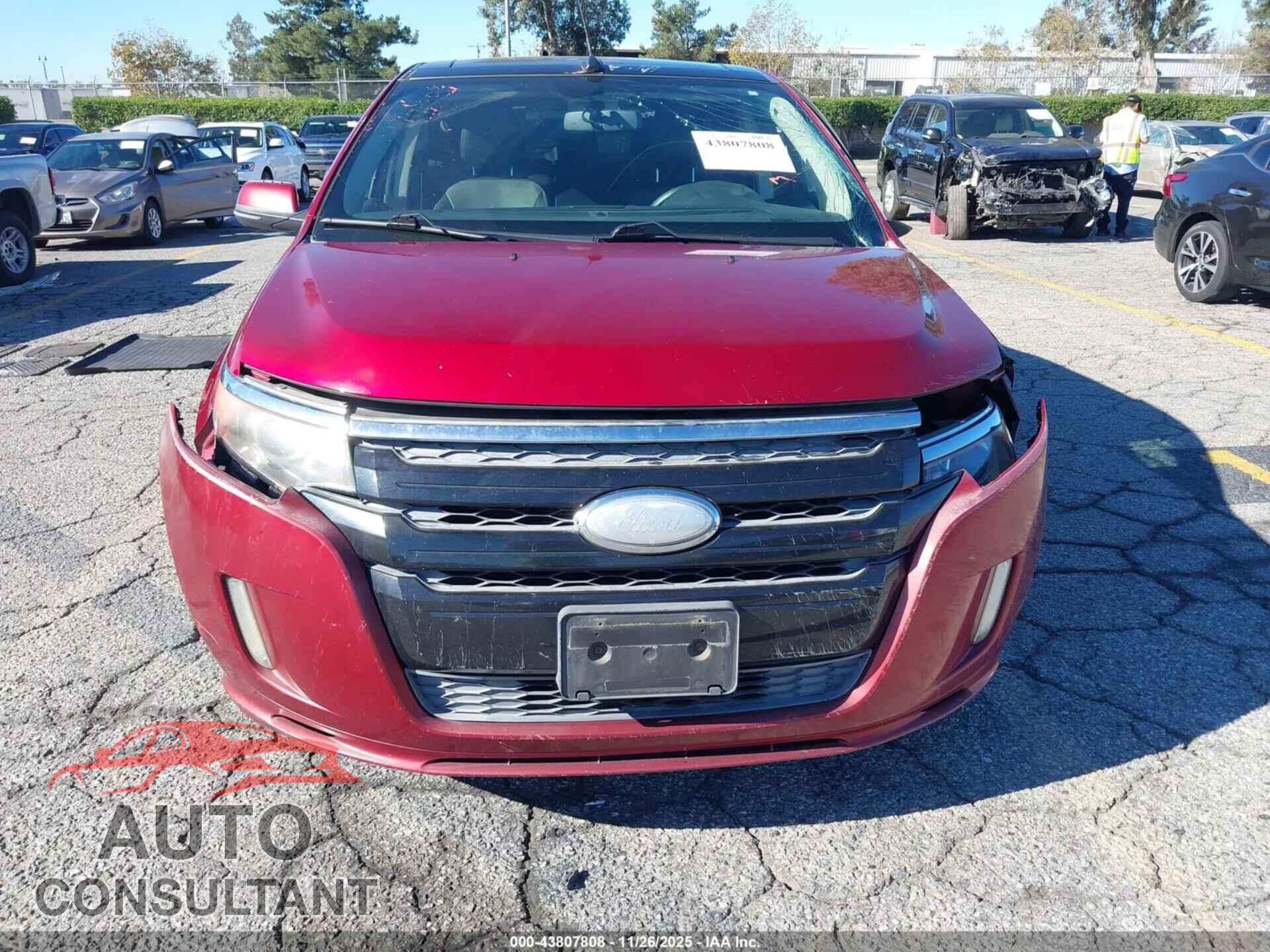 FORD EDGE 2013 - 2FMDK3AK4DBA95627