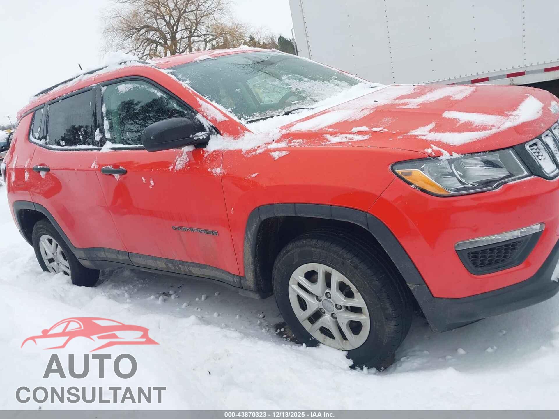 JEEP NEW COMPASS 2017 - 3C4NJDAB3HT647212