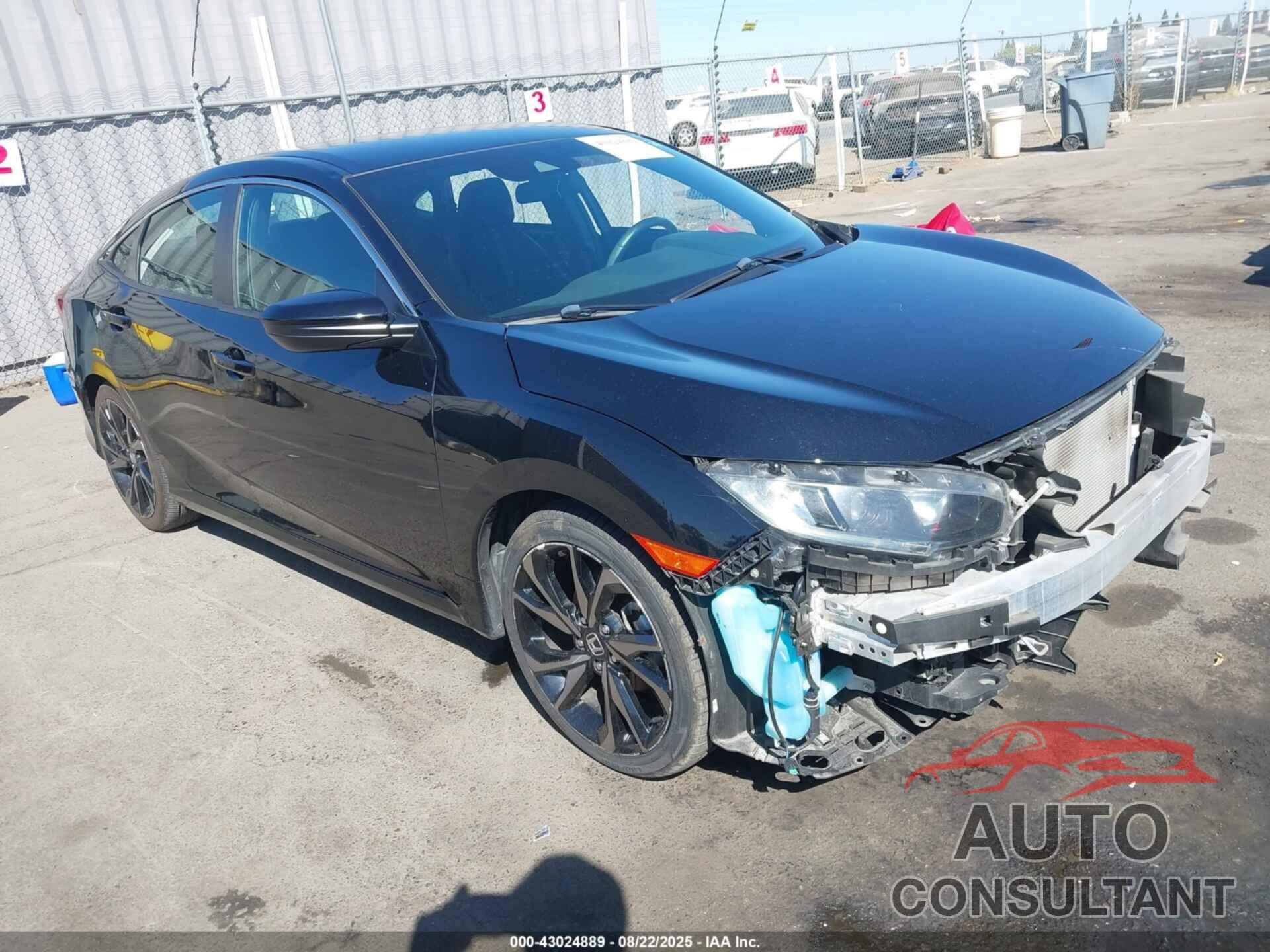 HONDA CIVIC 2019 - 19XFC2F87KE206680