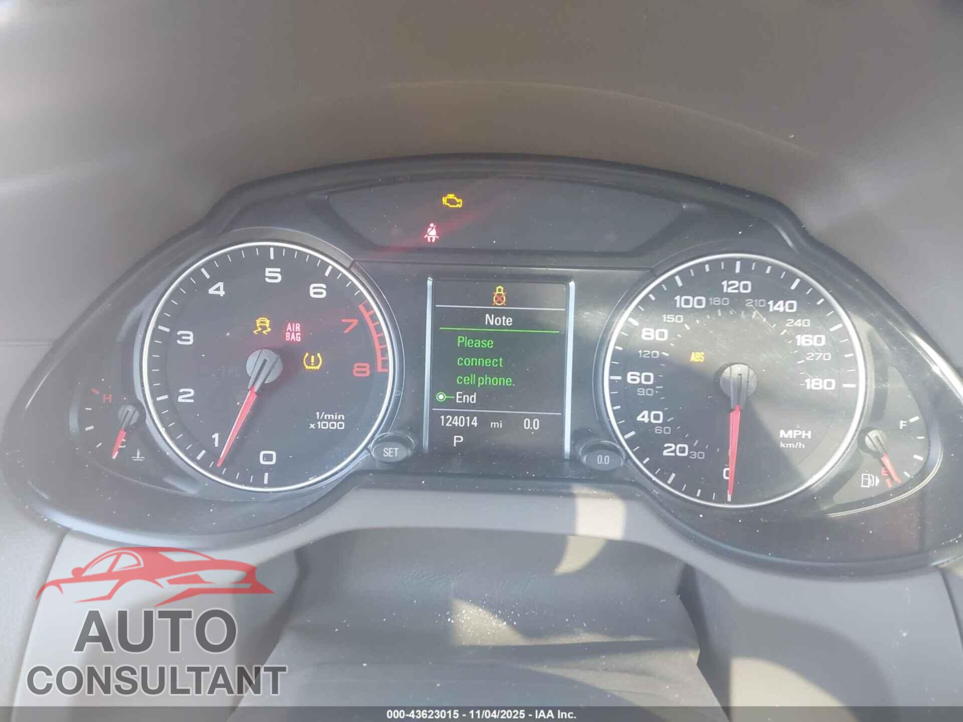 AUDI Q5 2010 - WA1LKAFP7AA098564