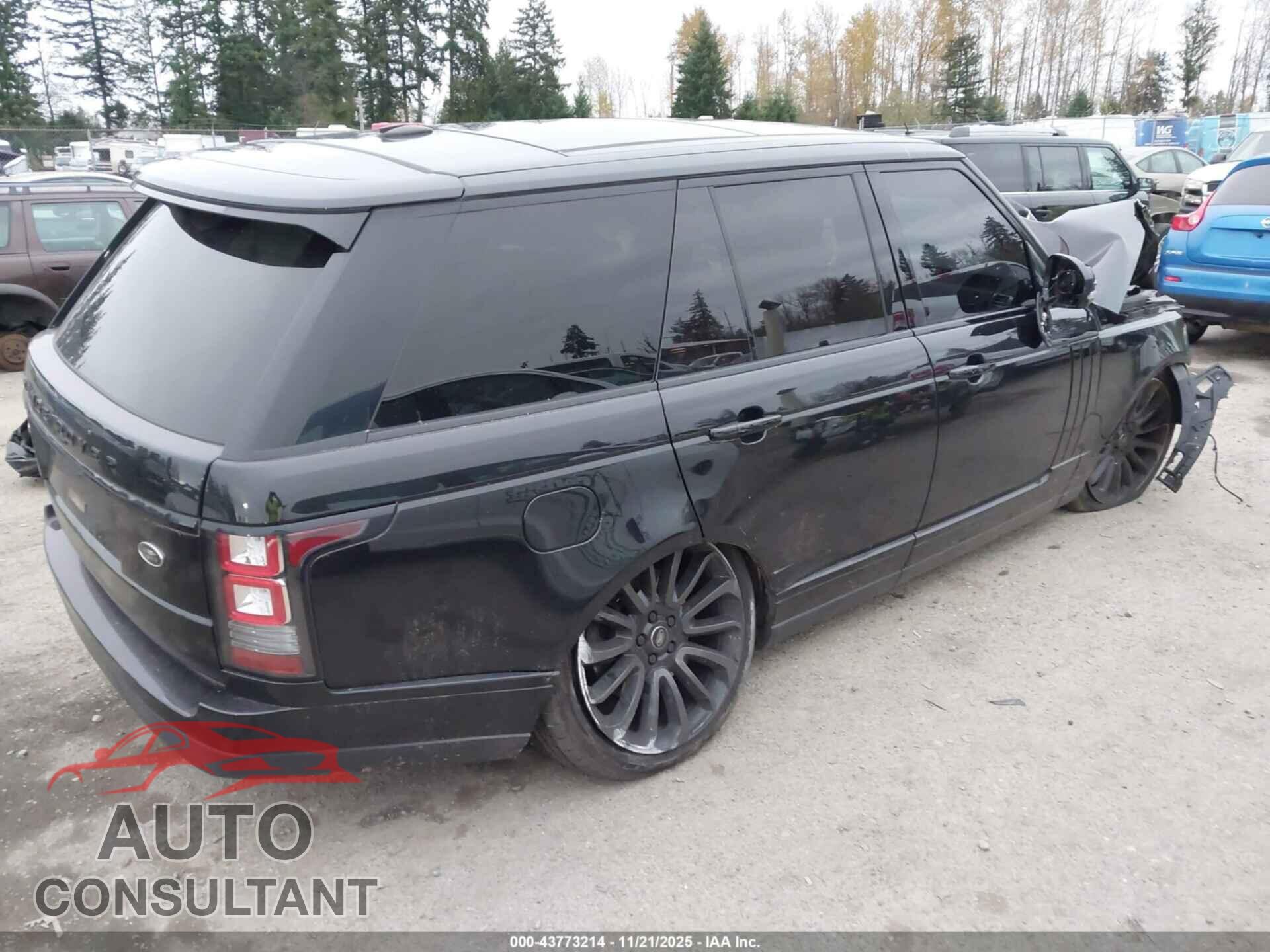 LAND ROVER RANGE ROVER 2015 - SALGS2TF3FA228218