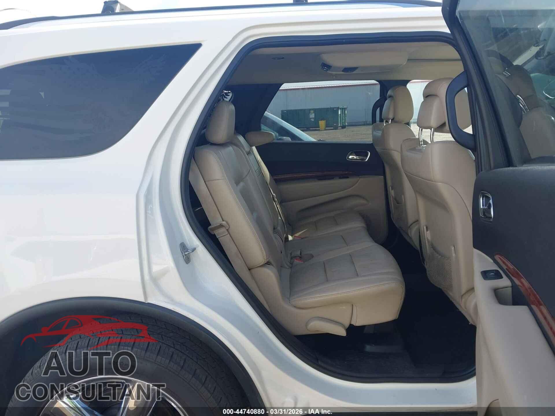 DODGE DURANGO 2012 - 1C4SDJET3CC282921