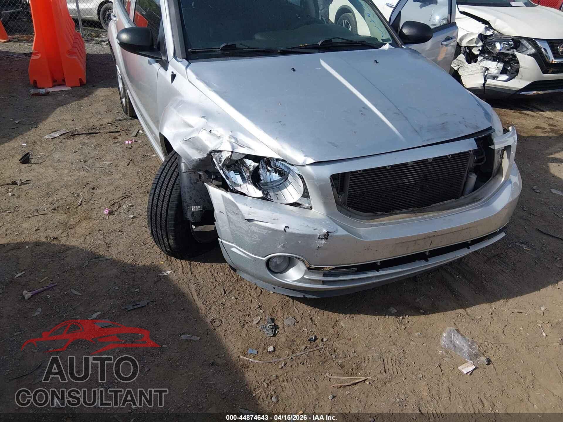 DODGE CALIBER 2012 - 1C3CDWDAXCD531781