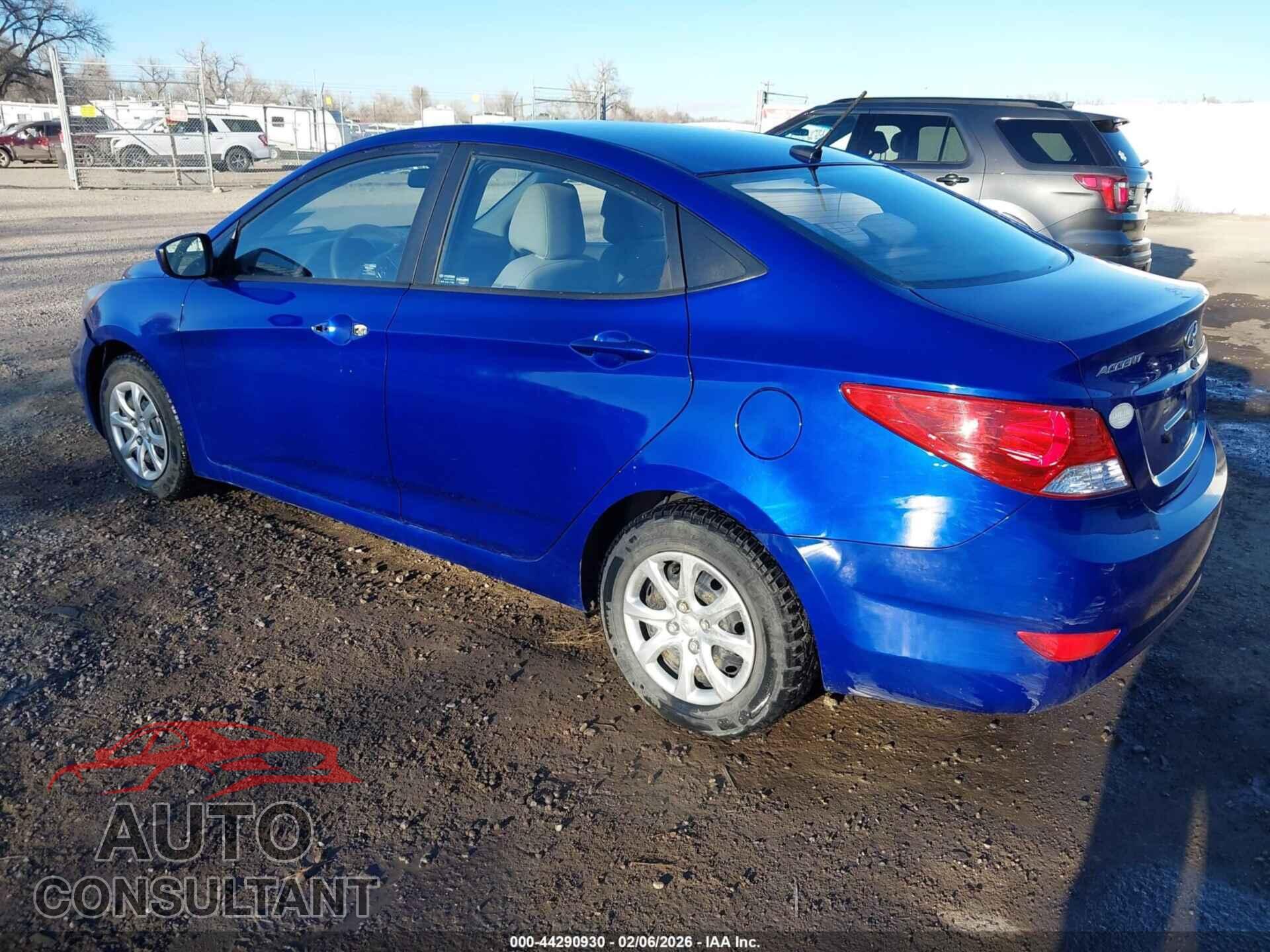 HYUNDAI ACCENT 2013 - KMHCT4AE9DU464405