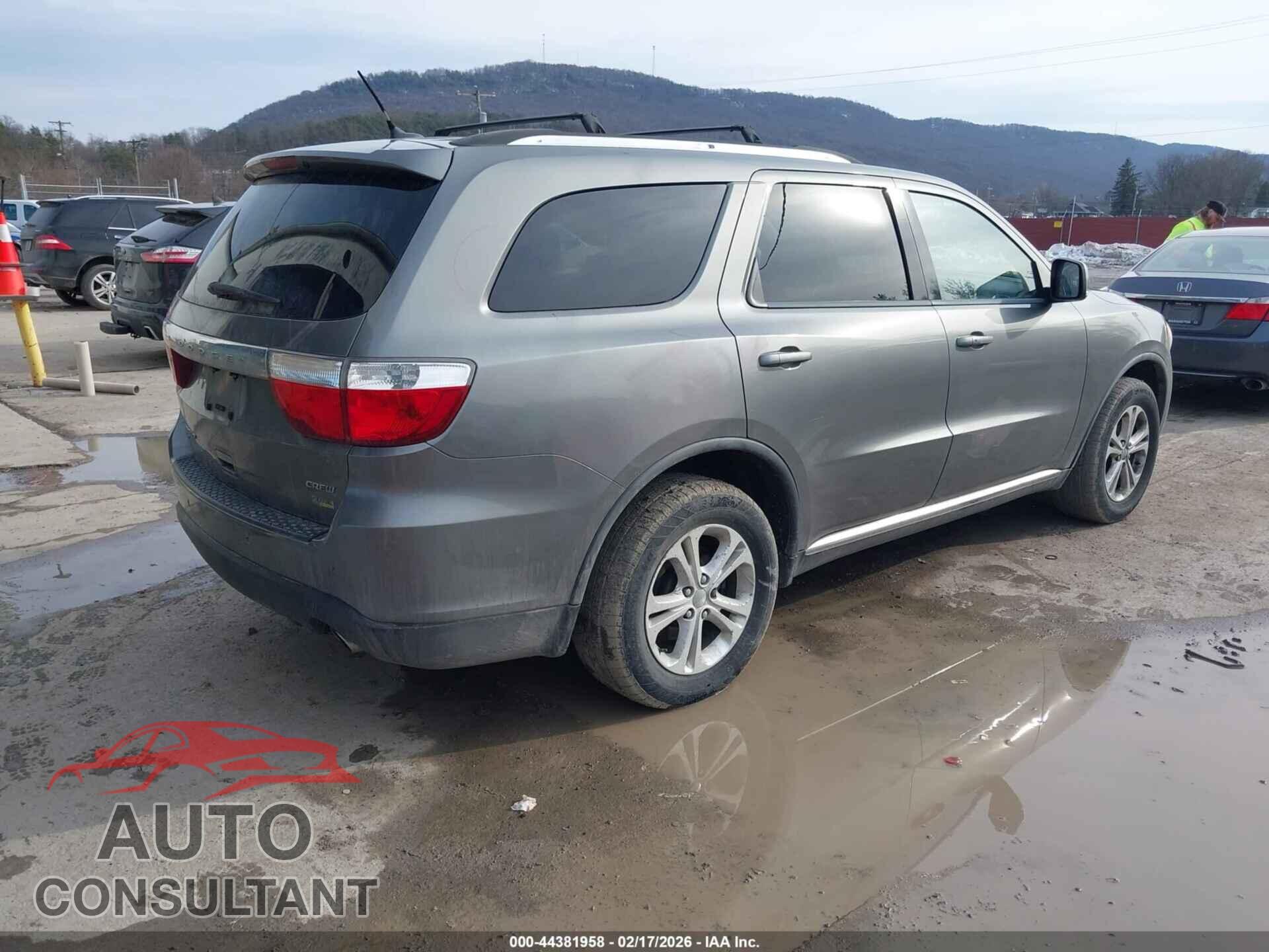 DODGE DURANGO 2012 - 1C4RDJDGXCC110789