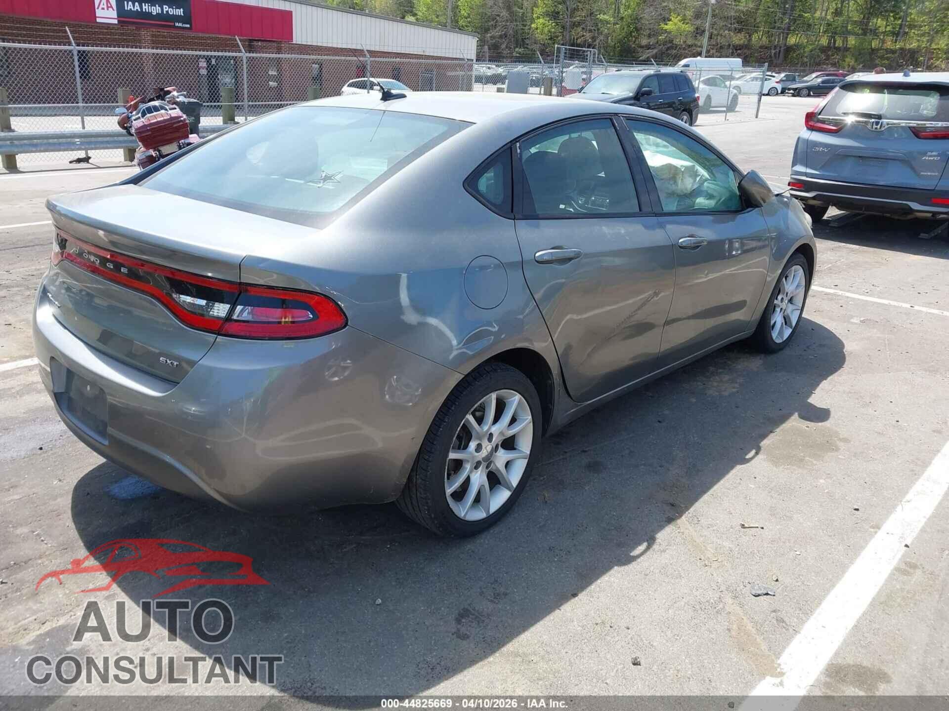 DODGE DART 2013 - 1C3CDFBA2DD109914