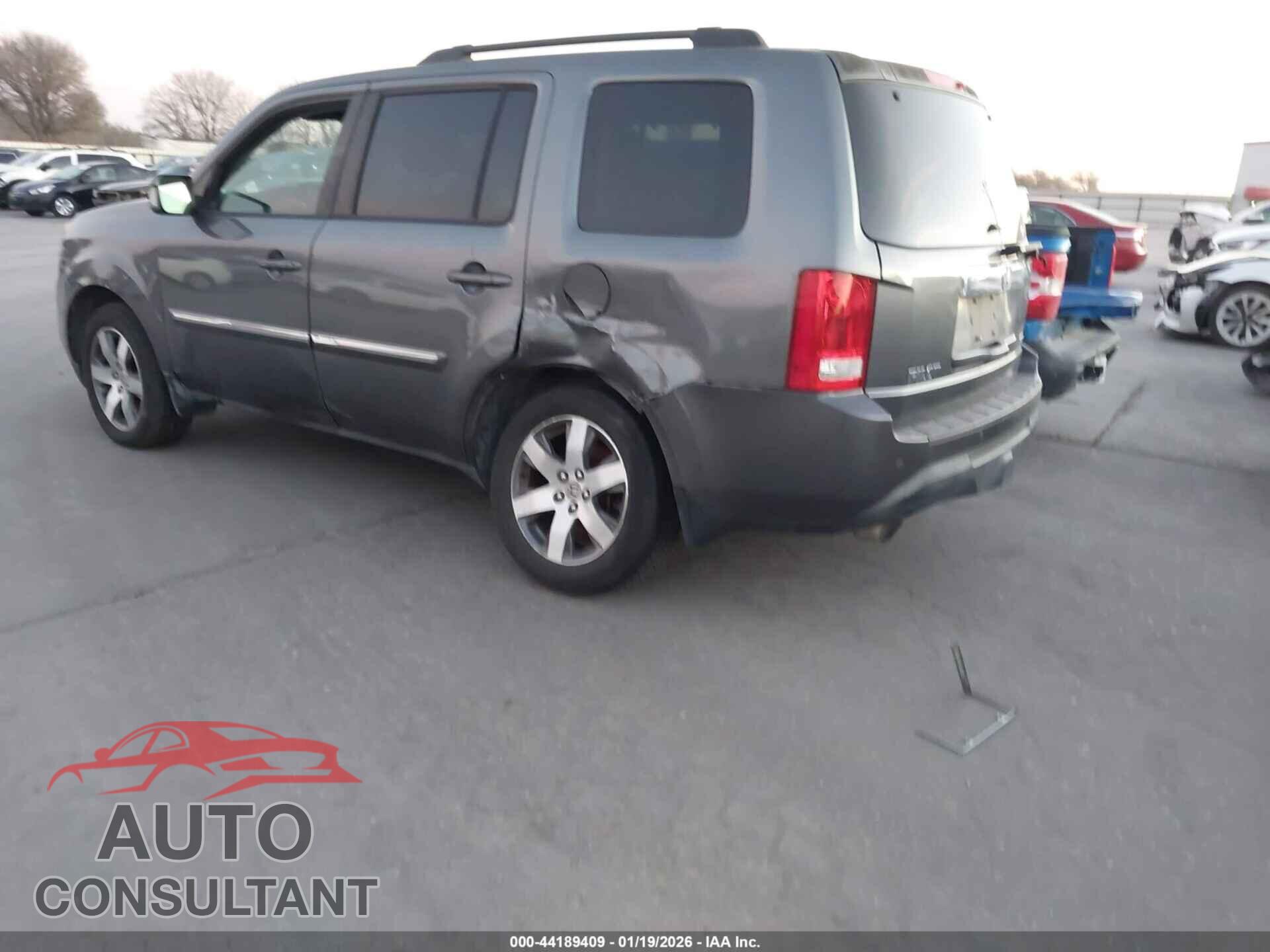 HONDA PILOT 2013 - 5FNYF3H91DB018696