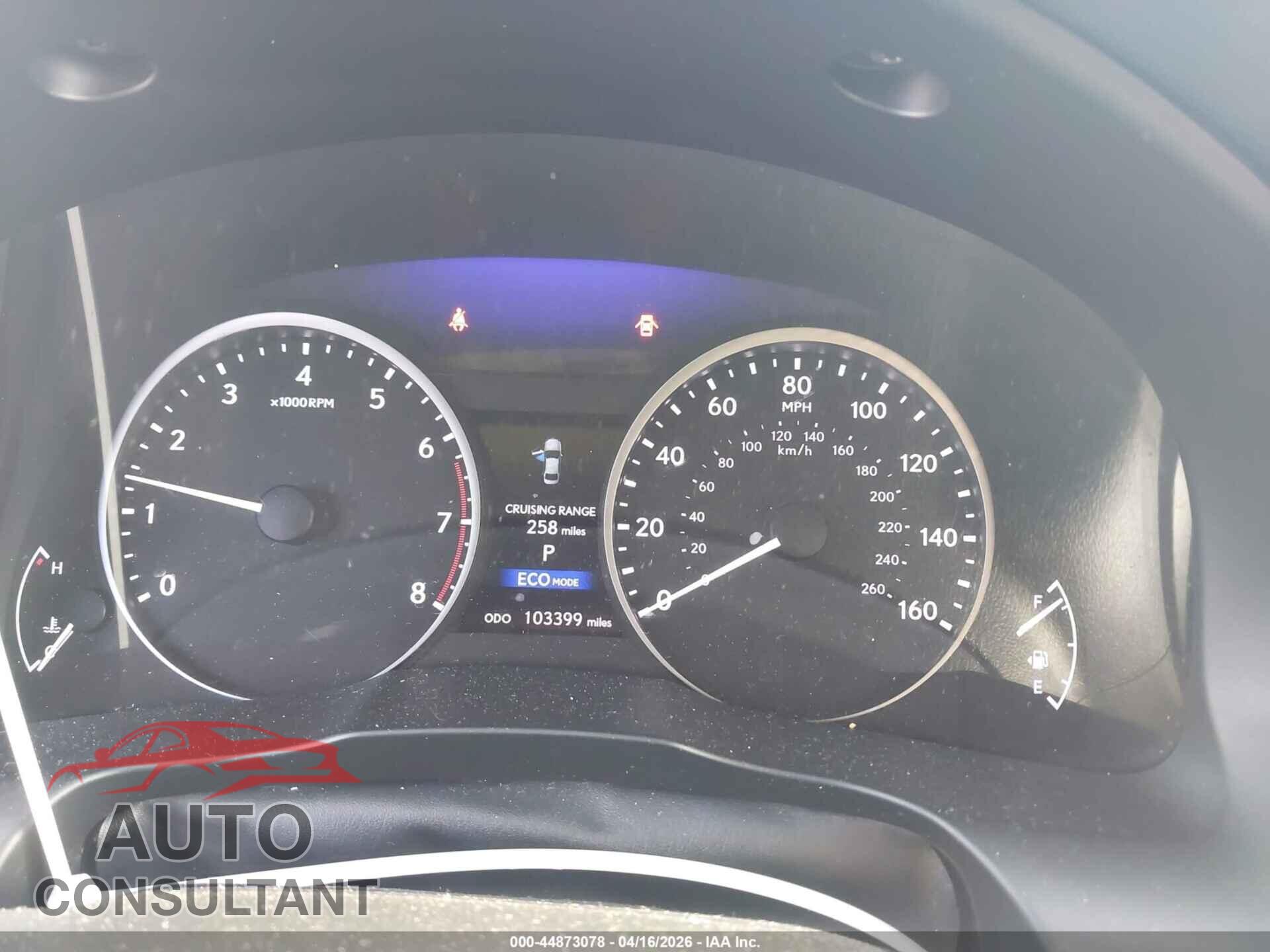 LEXUS ES 350 2014 - JTHBK1GG9E2113824