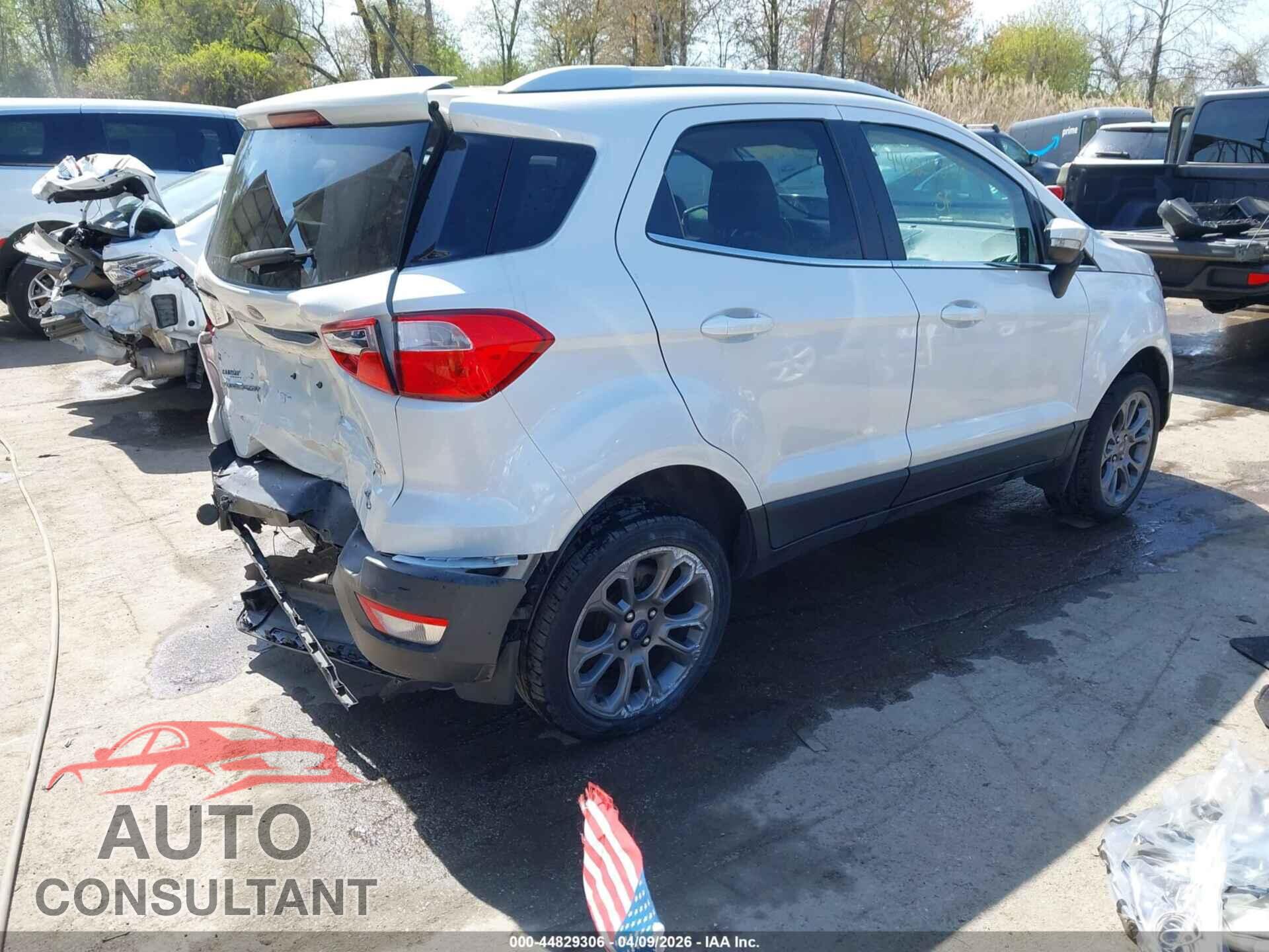 FORD ECOSPORT 2019 - MAJ6S3KL0KC280698