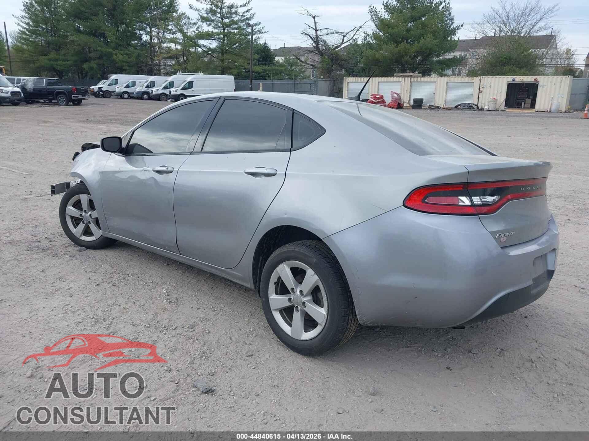DODGE DART 2015 - 1C3CDFBB3FD420425