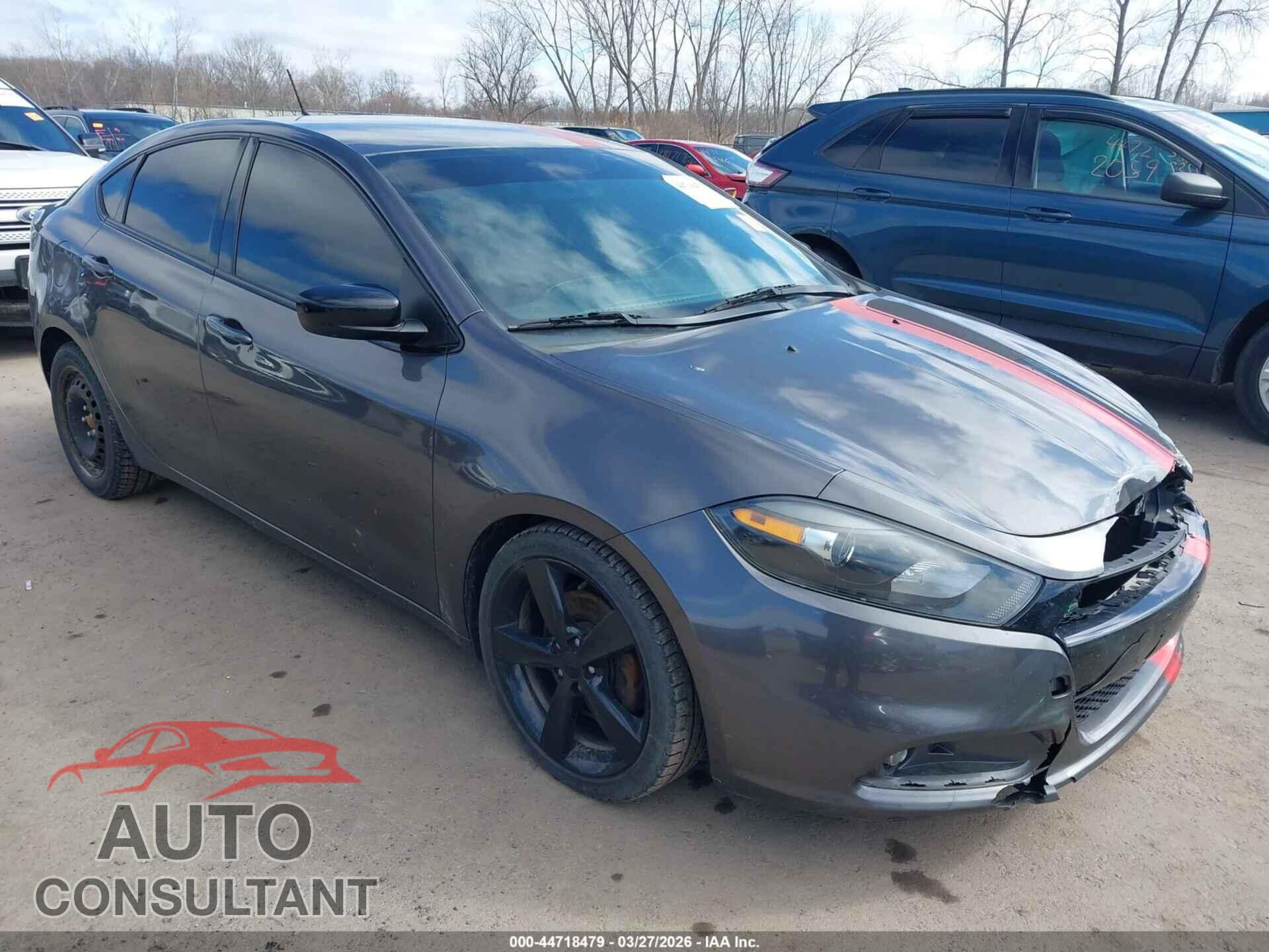 DODGE DART 2015 - 1C3CDFBBXFD141375