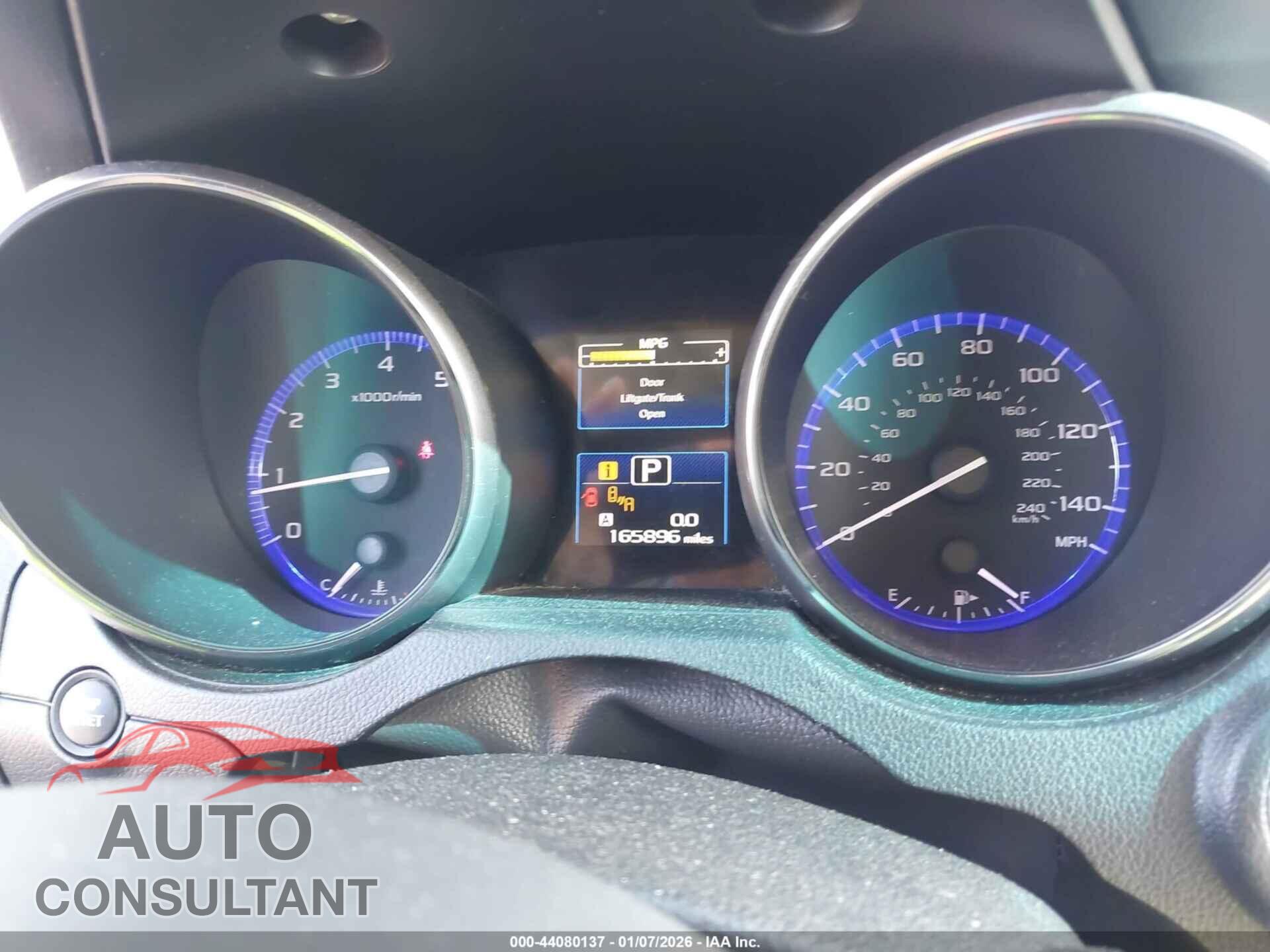 SUBARU OUTBACK 2015 - 4S4BSBLC2F3256857