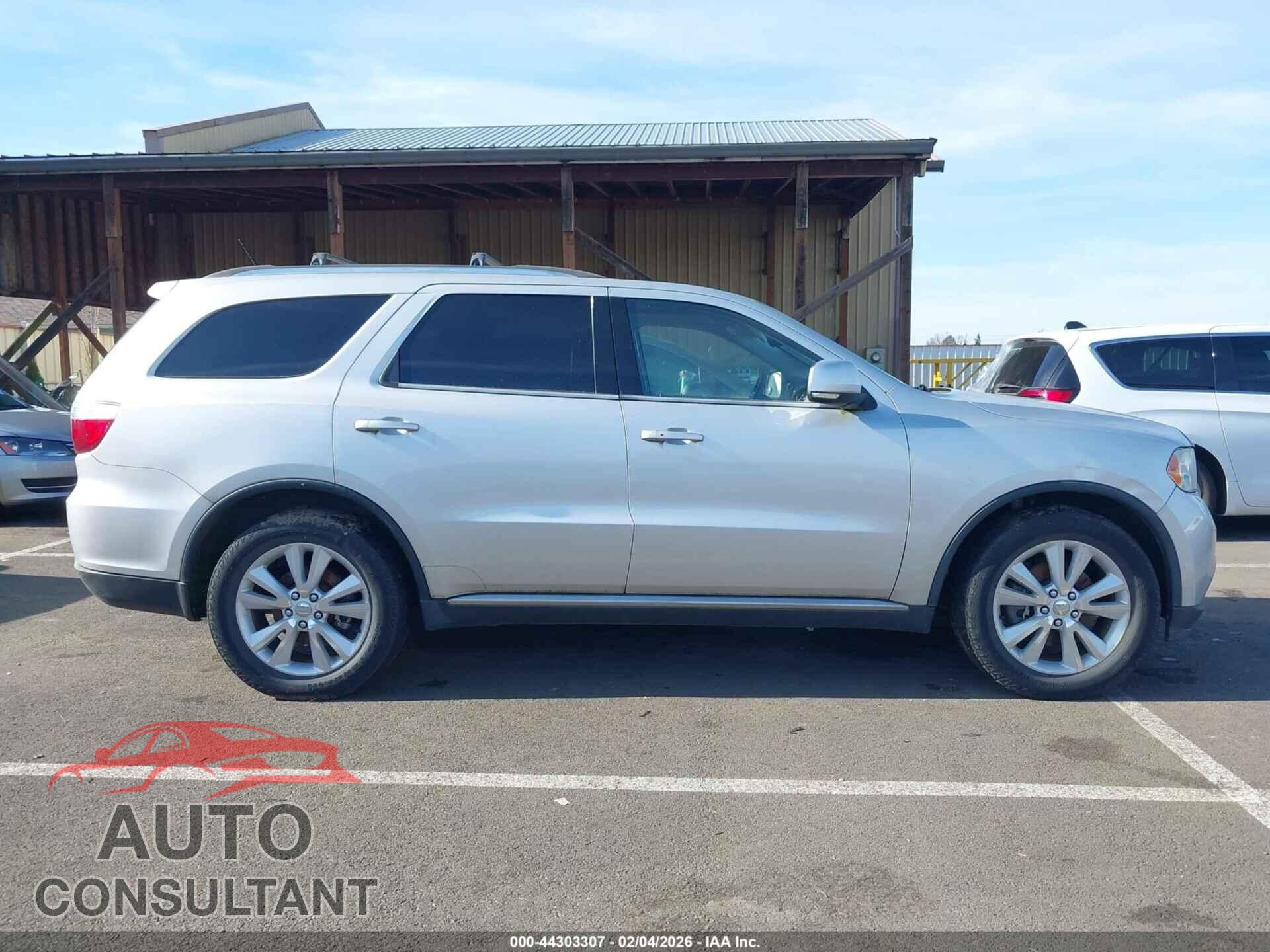 DODGE DURANGO 2012 - 1C4SDJDT4CC314521